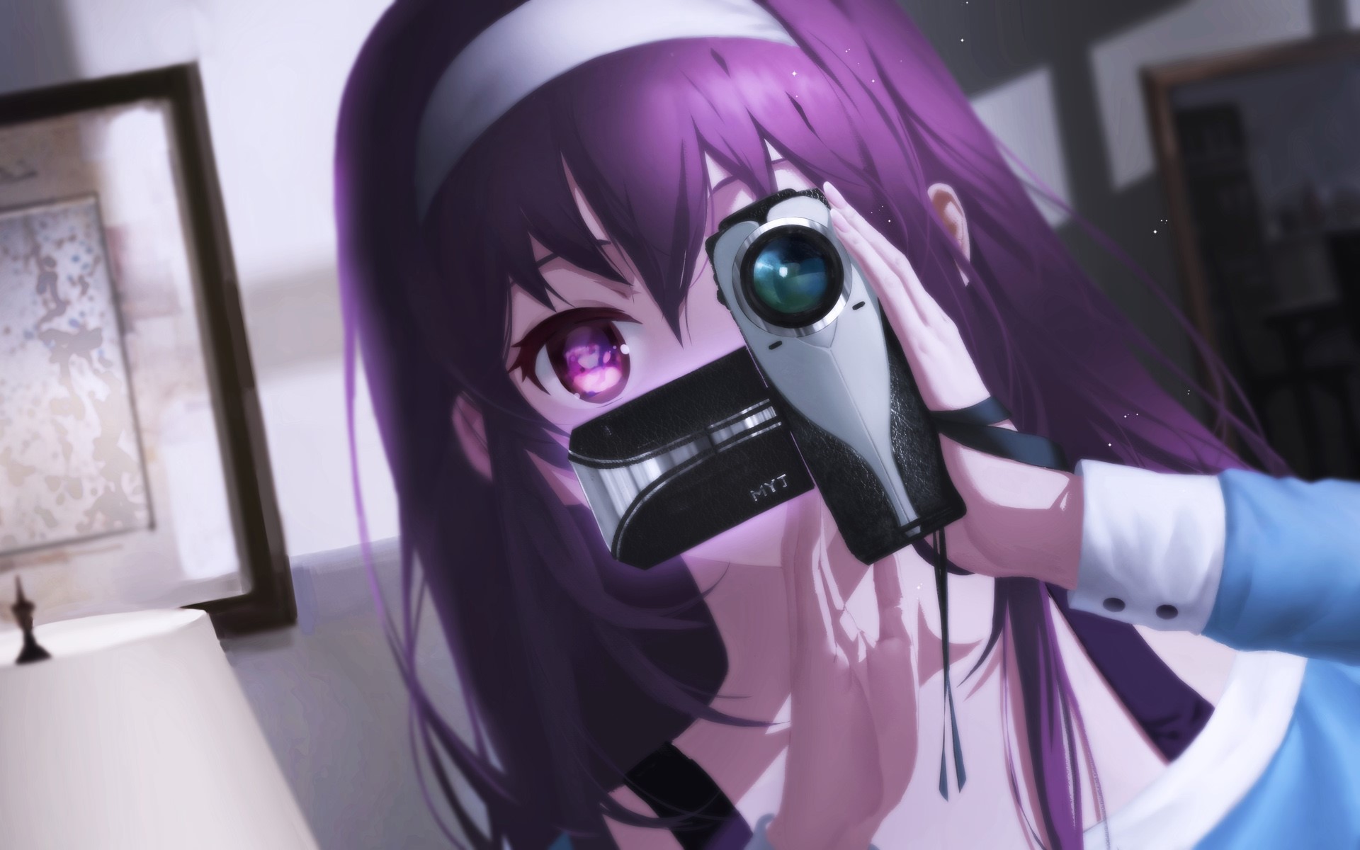 Saenai Heroine no Sodatekata, anime girls, Kasumigaoka Utaha, camera, HD Wallpaper