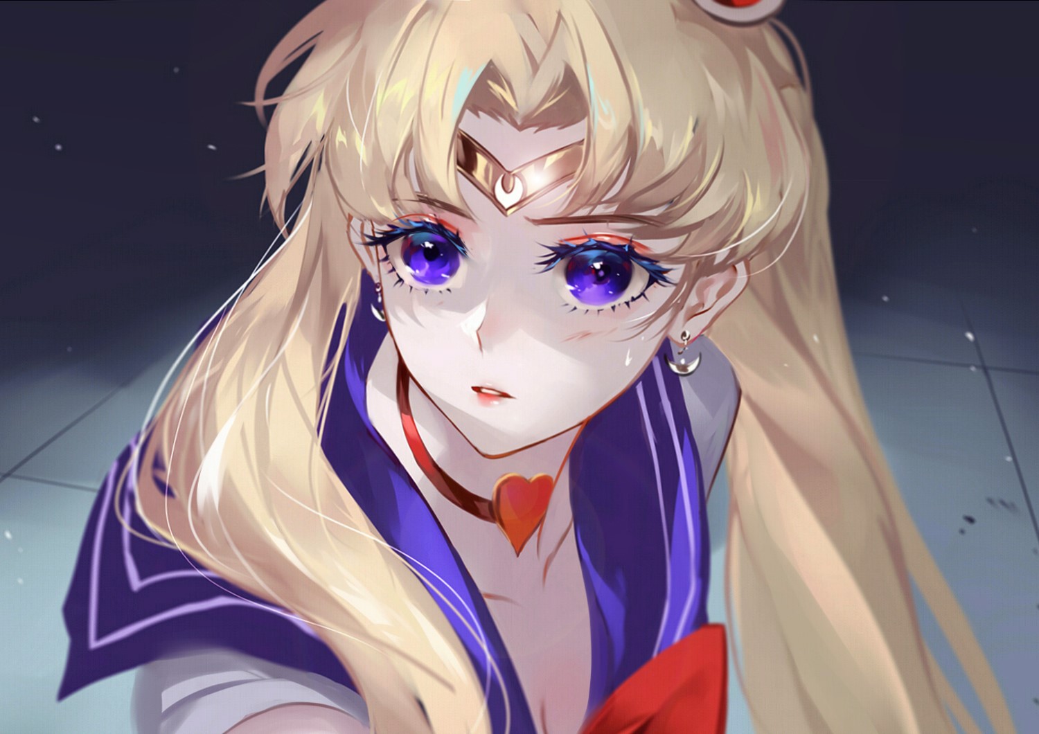 anime, anime girls, digital art, artwork, 2D, portrait, Sailor Moon, HD Wallpaper