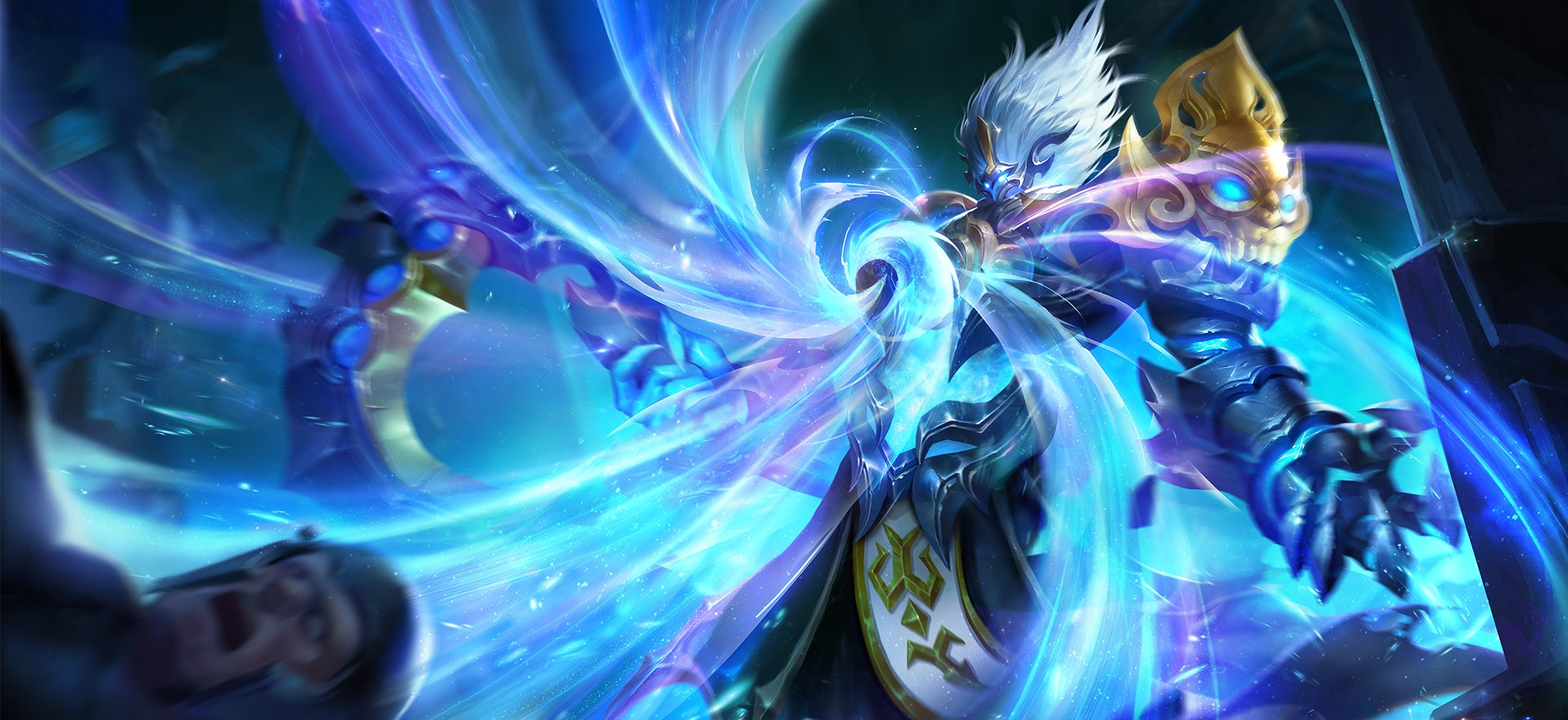 anime, fantasy art, blue, HD Wallpaper