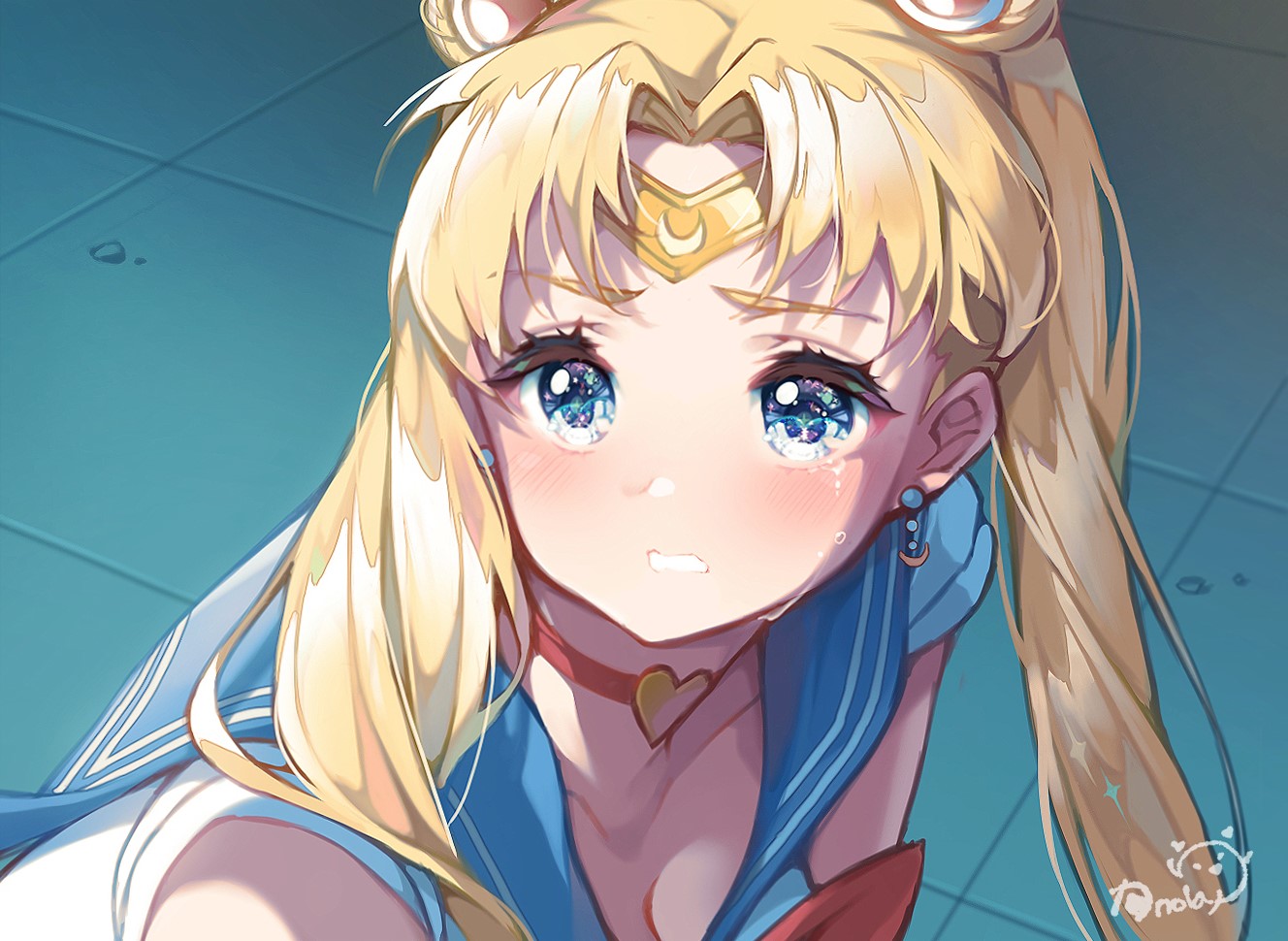 anime, anime girls, digital art, artwork, 2D, portrait, Sailor Moon, HD Wallpaper