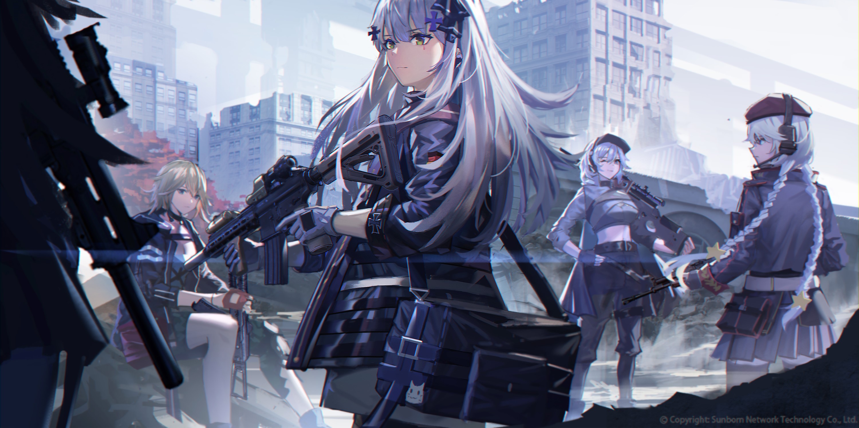 anime, anime girls, digital art, artwork, 2D, portrait, Girls Frontline, HD Wallpaper
