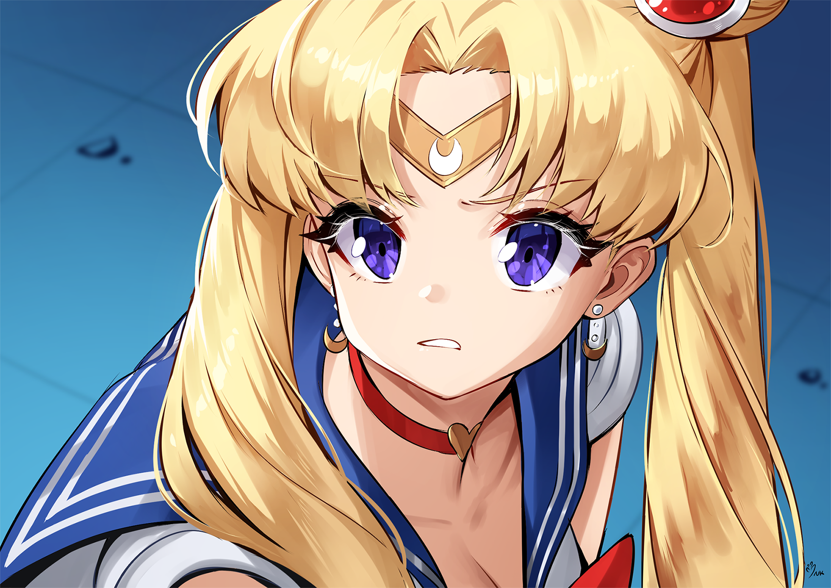 anime, anime girls, digital art, artwork, 2D, portrait, Sailor Moon, HD Wallpaper