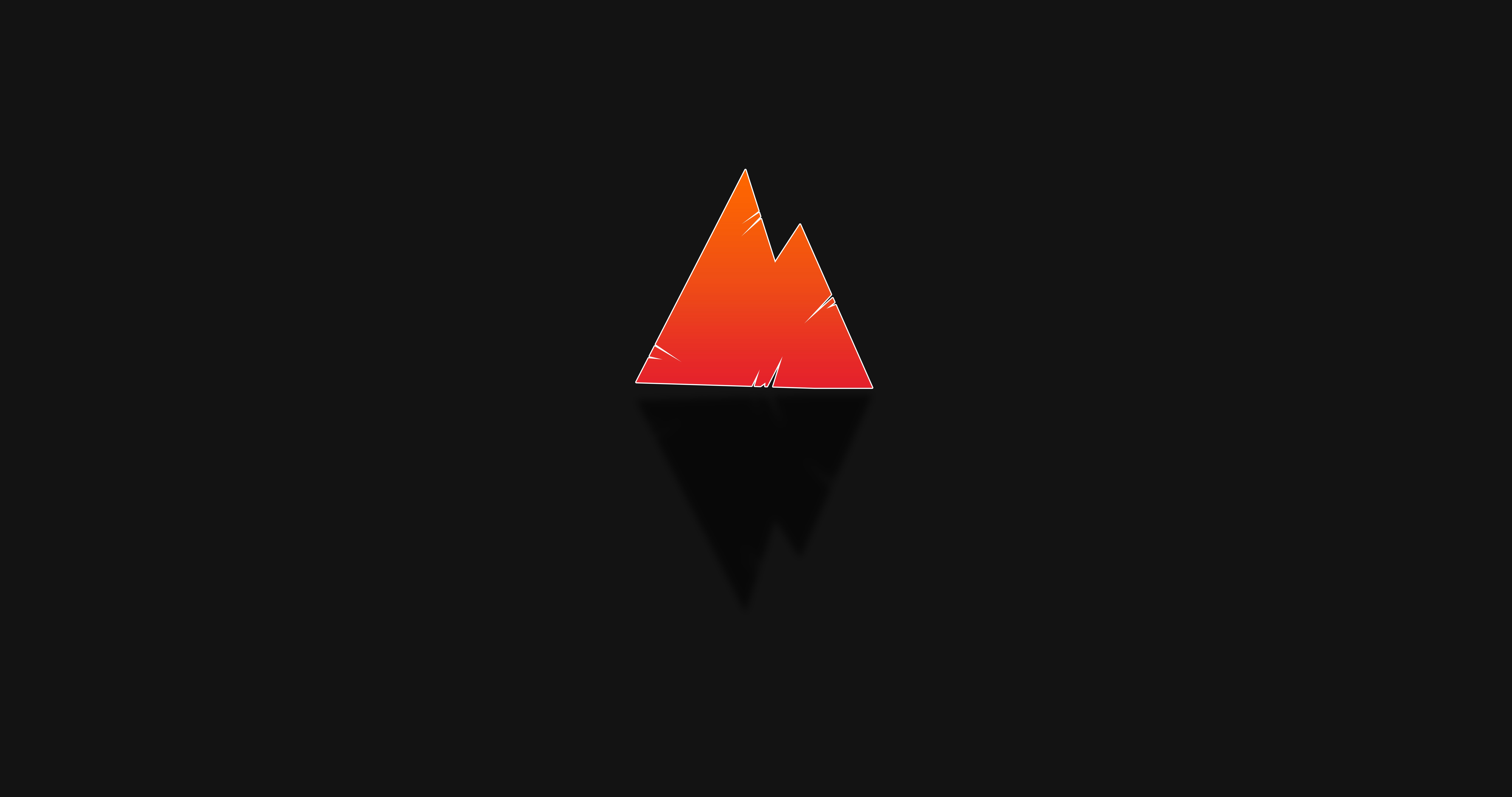 minimalism, simple background, geometry, gray, gradient, black, HD Wallpaper