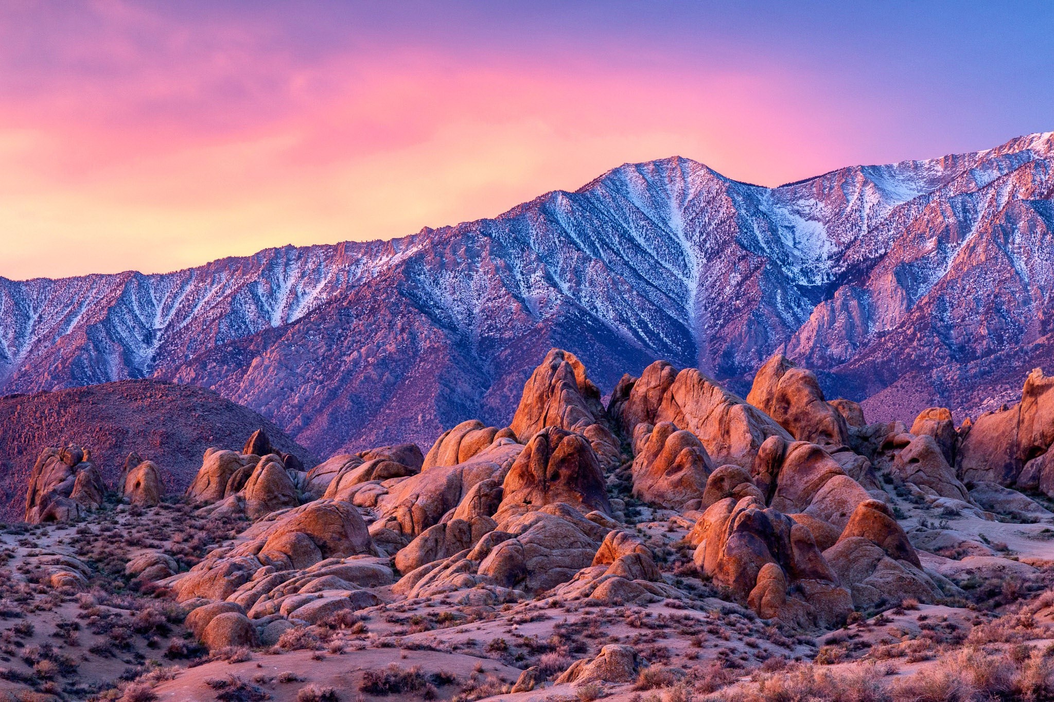 rock, nature, landscape, outdoors, California, USA, HD Wallpaper