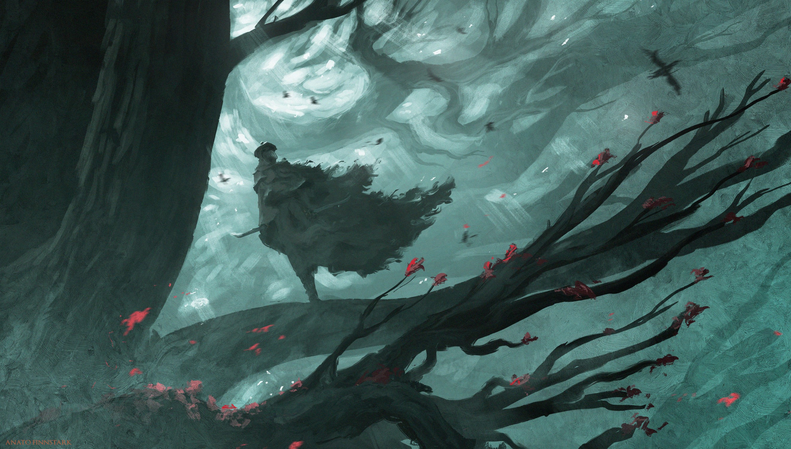 artwork, fantasy art, Bloodborne, video game art, Anato Finnstark, HD Wallpaper