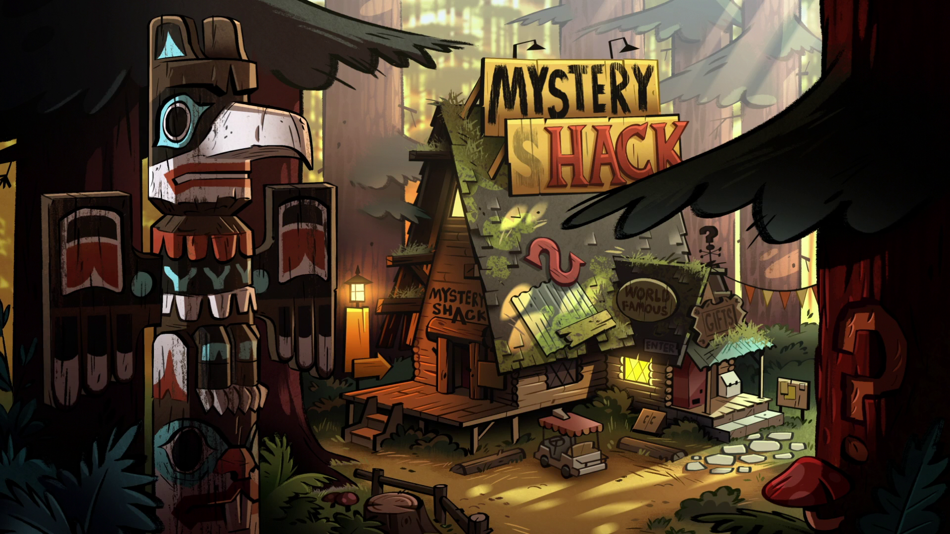animation, Gravity Falls, cartoon, HD Wallpaper