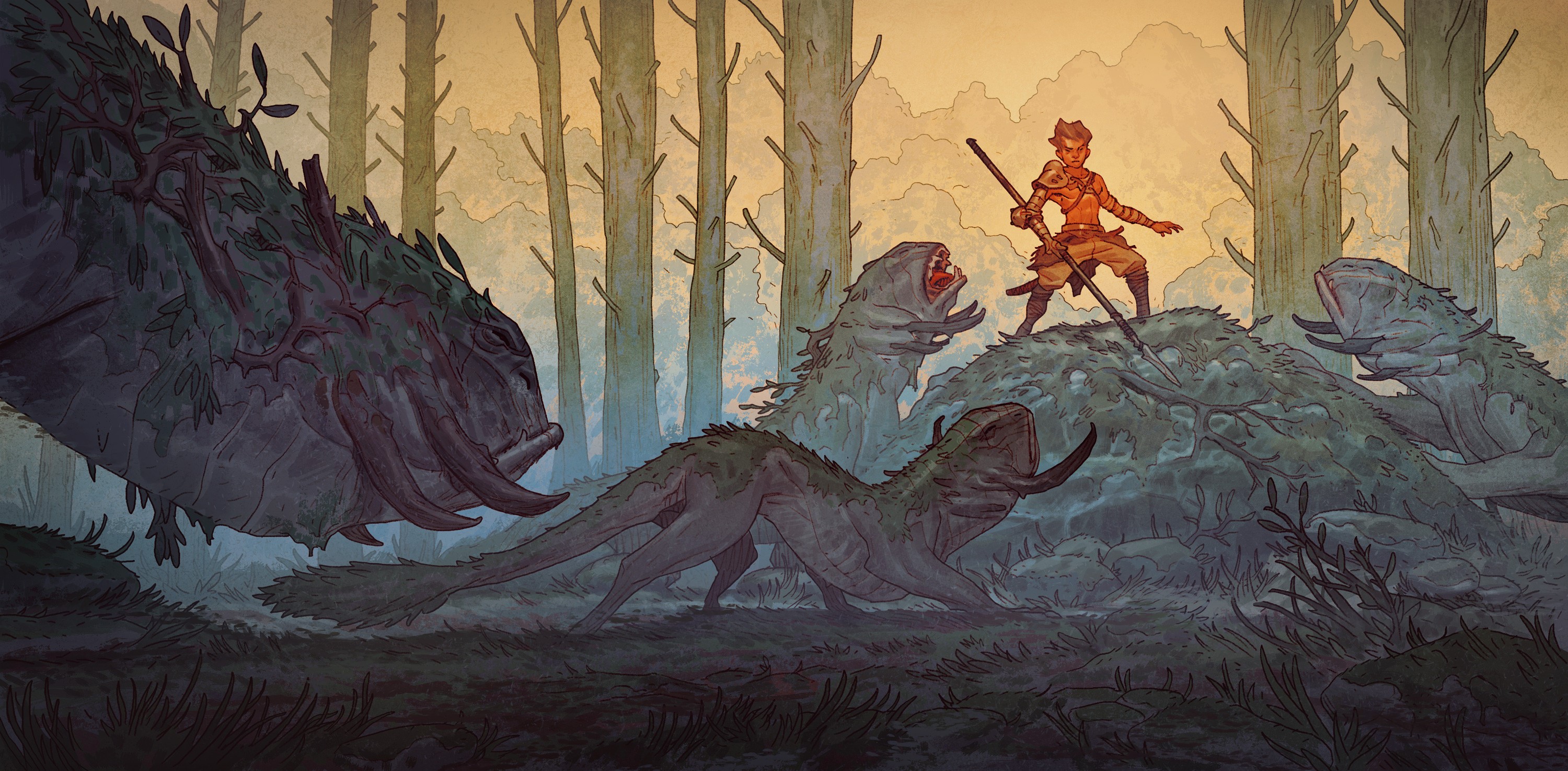 artwork, fantasy art, creature, ArtStation, HD Wallpaper