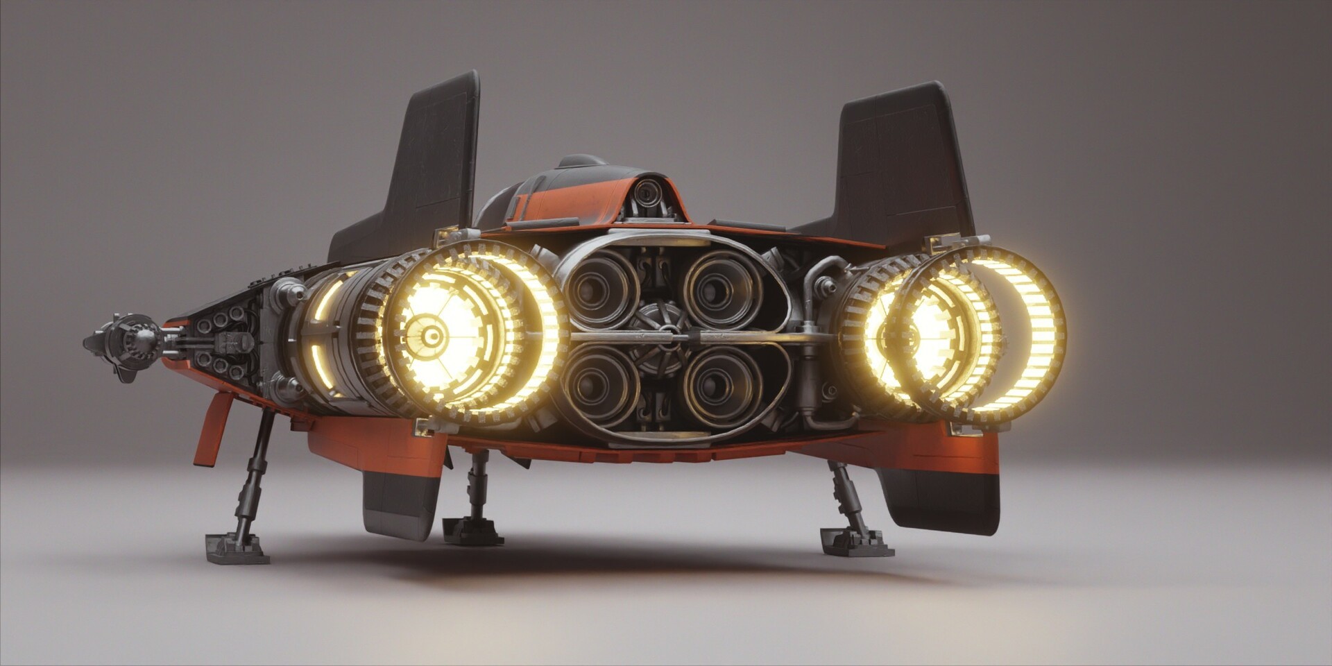 A-Wing, render, ArtStation, vehicle, Star Wars, digital art, HD Wallpaper