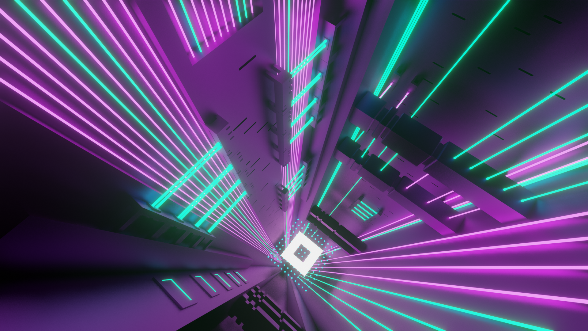 abstract, 3D, lines, HD Wallpaper