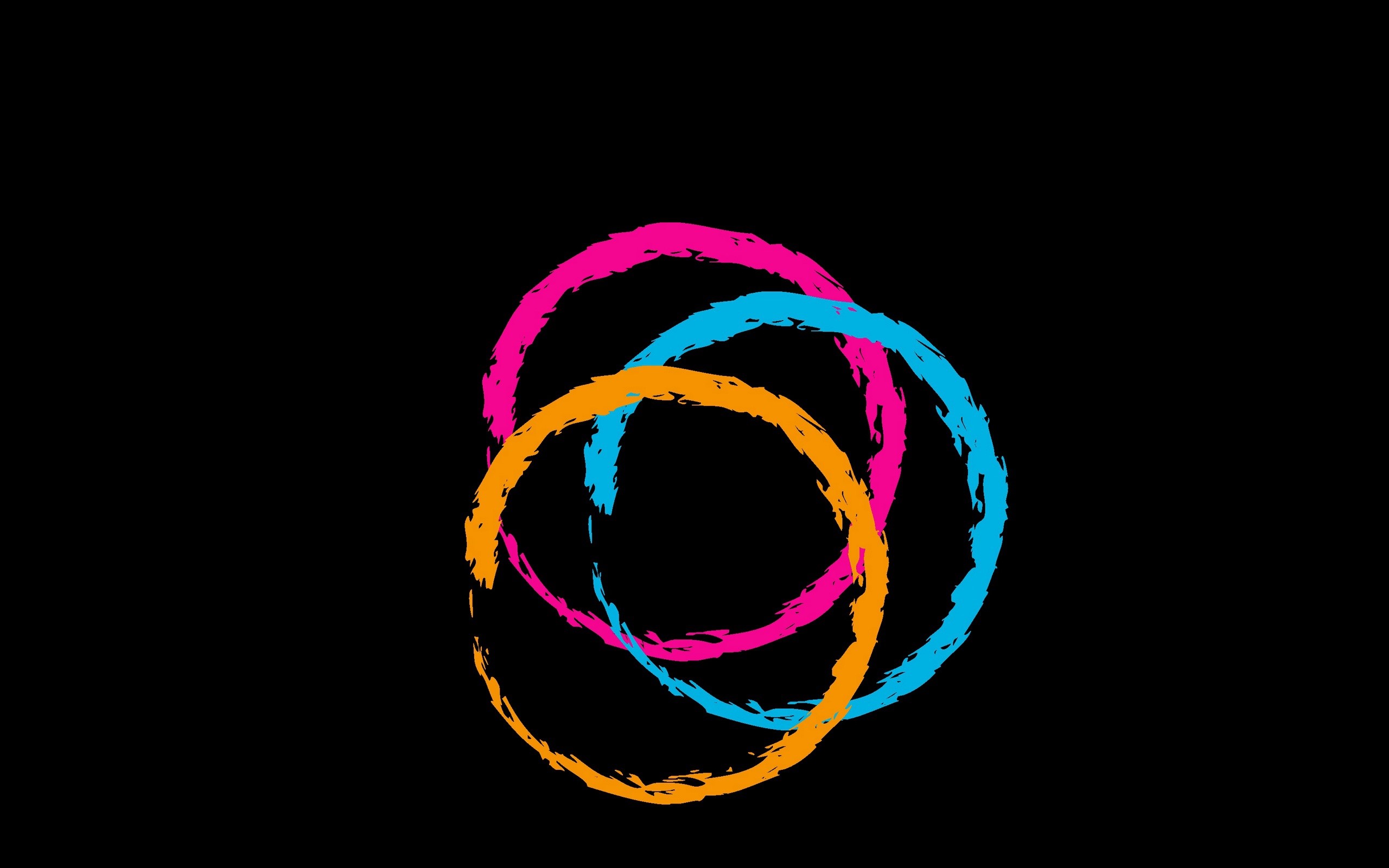 circle, simple background, minimalism, artwork, HD Wallpaper