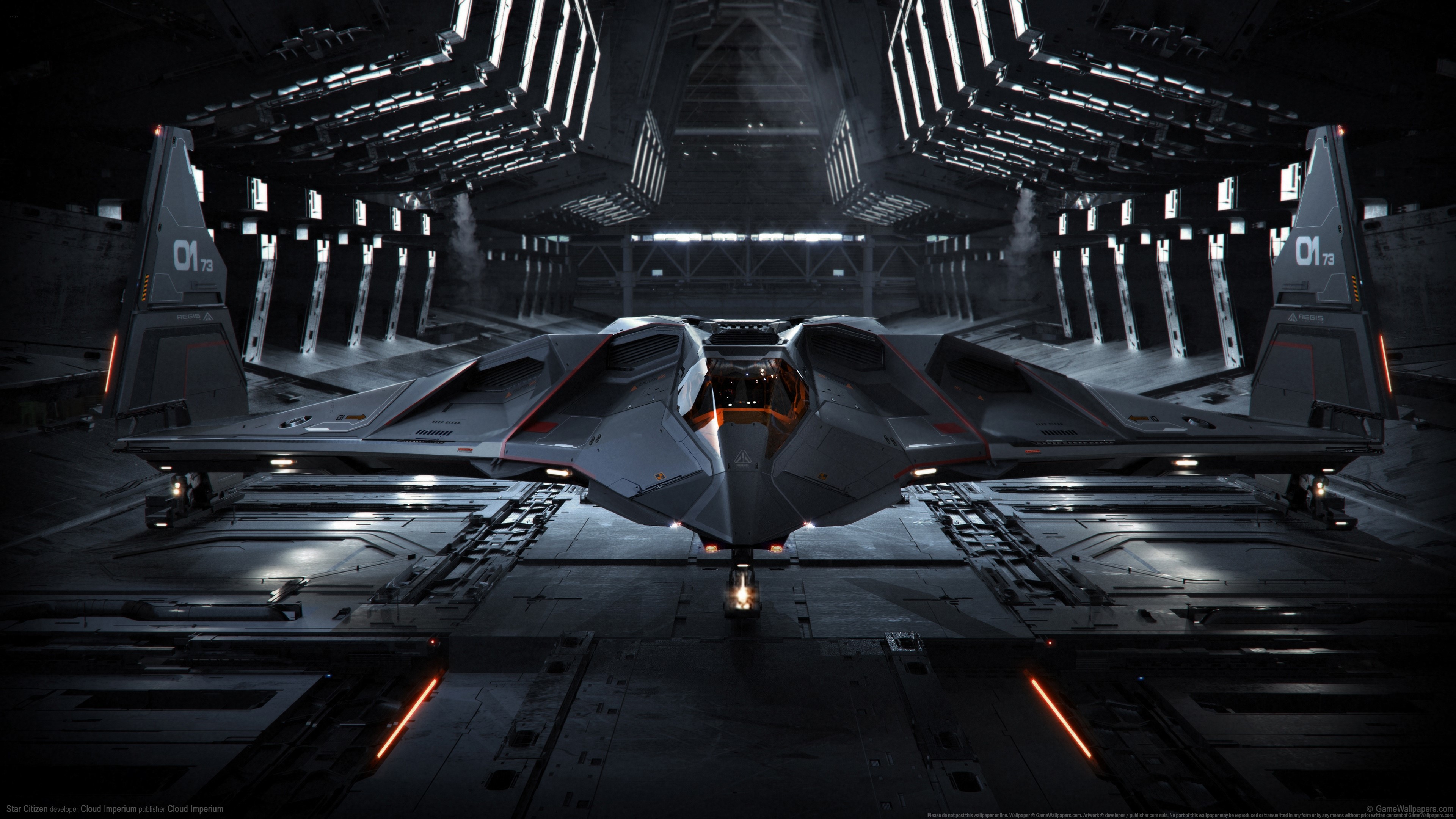 Star Citizen, Eclipse (Aegis Dynamics), render, PC gaming, science fiction, HD Wallpaper
