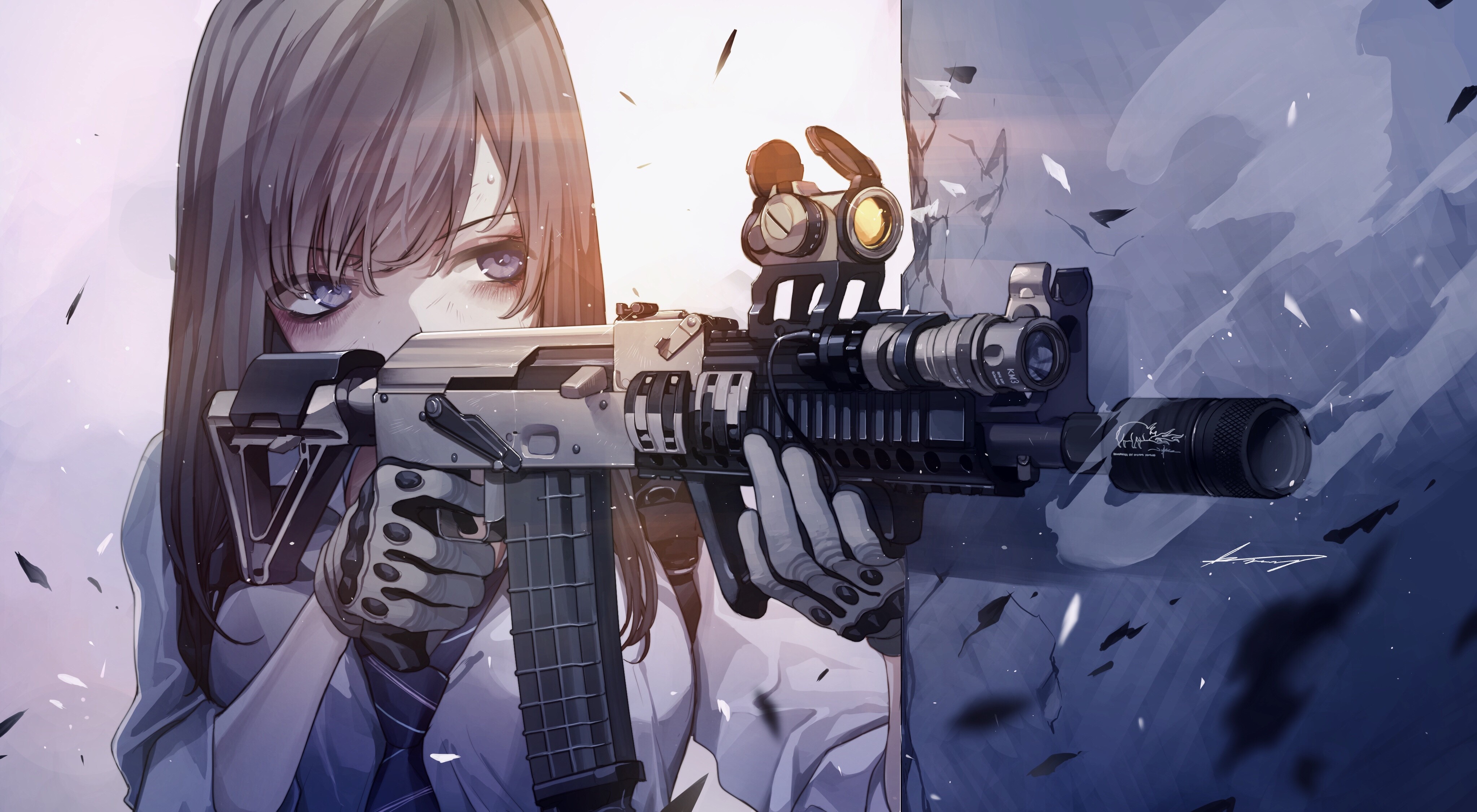 anime, anime girls, digital art, artwork, 2D, portrait, HD Wallpaper
