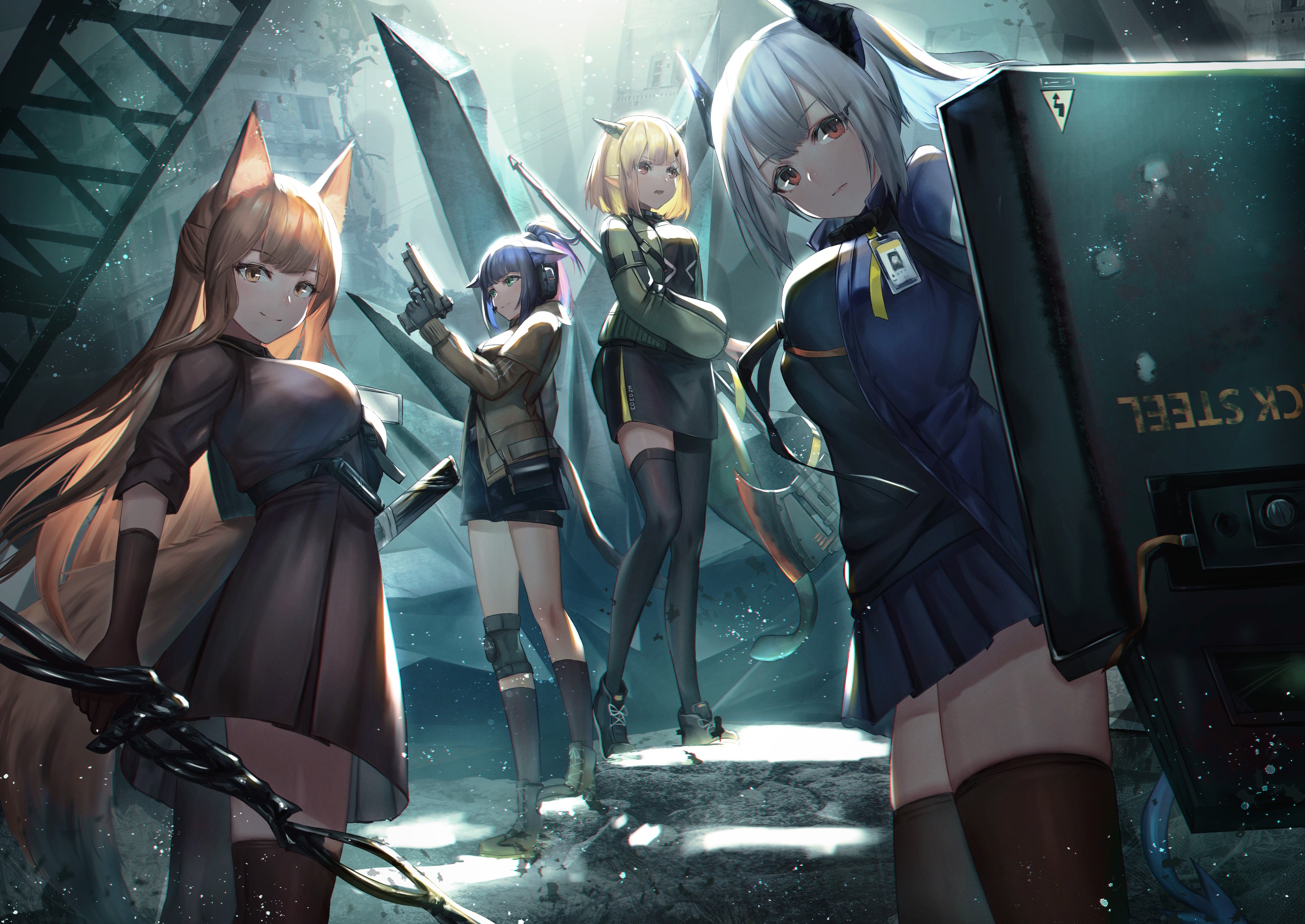 anime, anime girls, digital art, artwork, 2D, portrait, HD Wallpaper