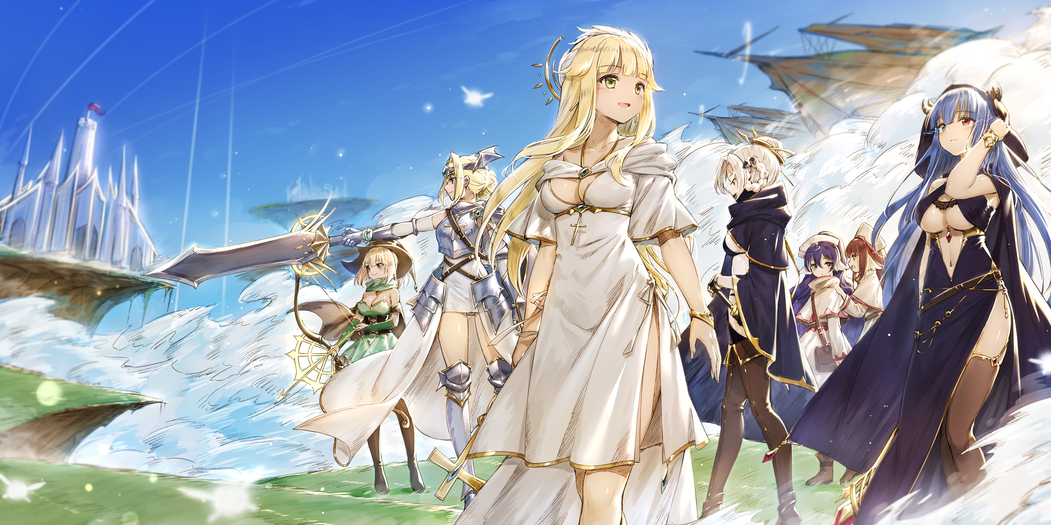 anime, anime girls, digital art, artwork, 2D, portrait, HD Wallpaper