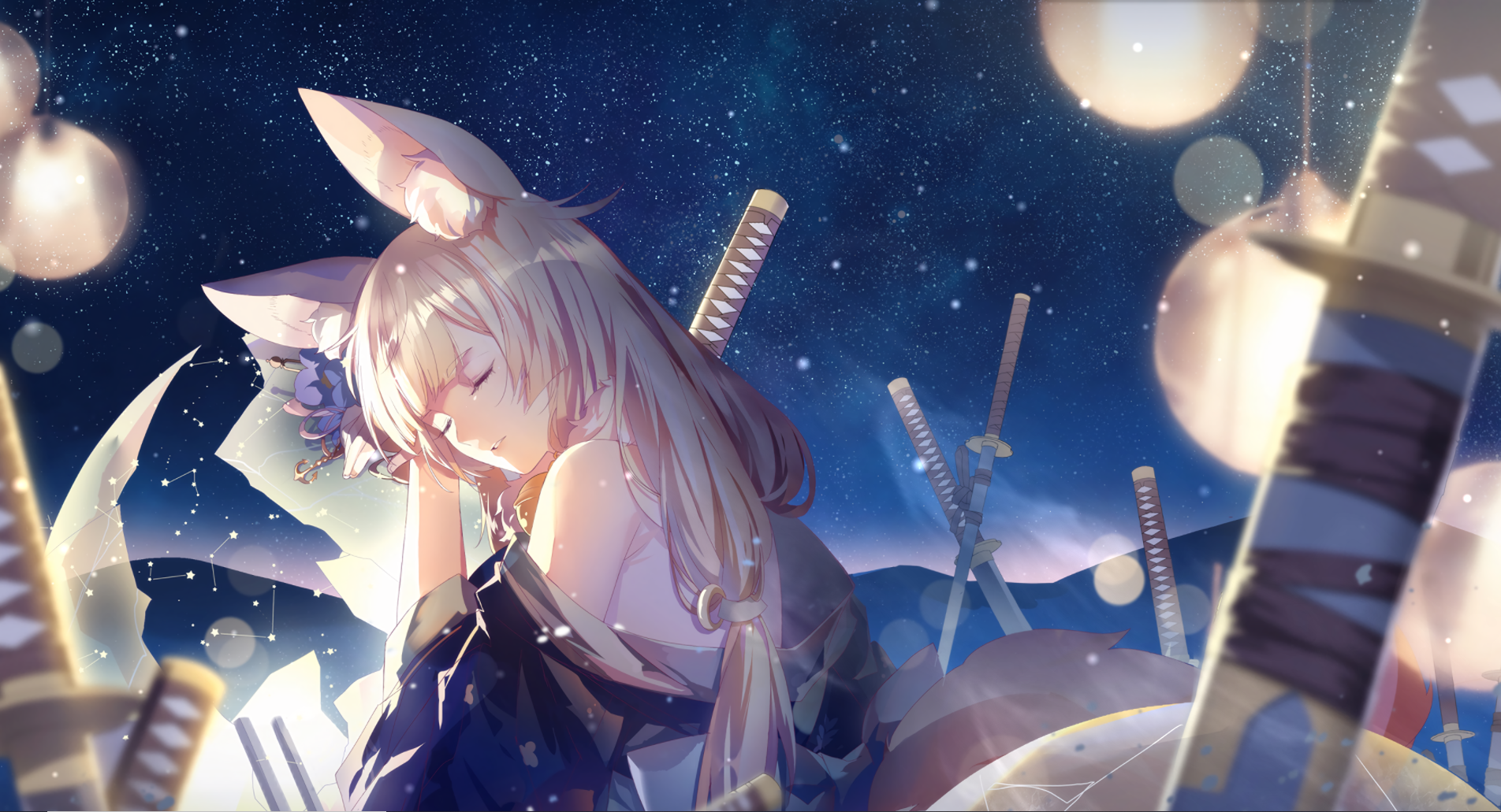 anime girls, Girl With Weapon, anime, HD Wallpaper