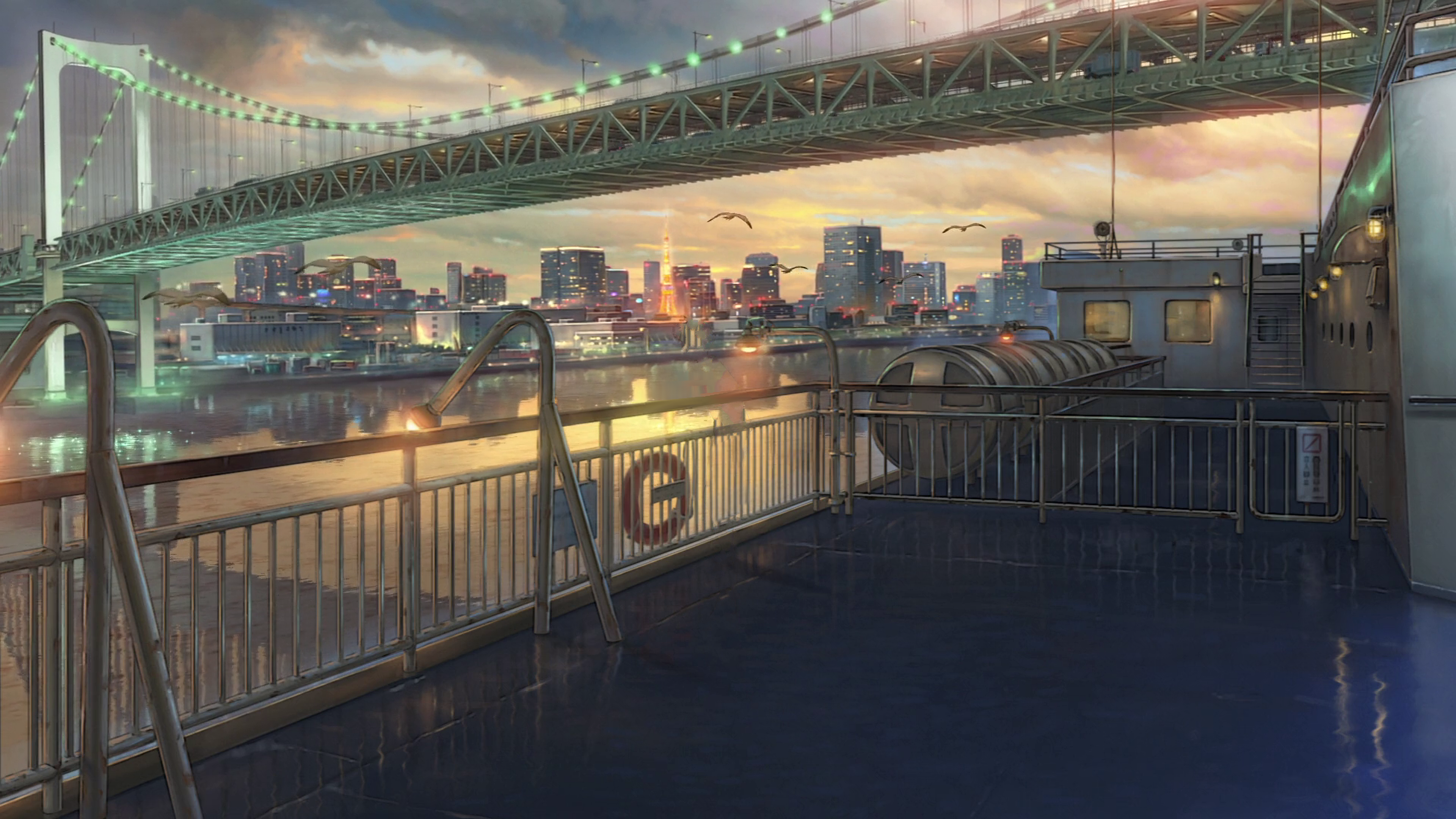 anime, Japan, Tenki no Ko, city, Weathering With You, rain, HD Wallpaper