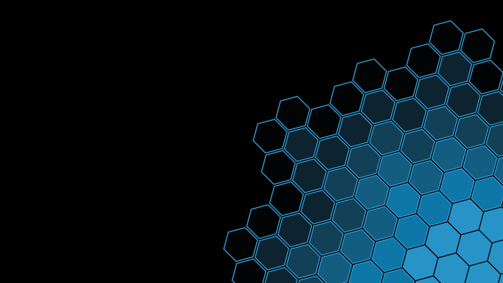 black, minimalism, hex, blue, digital, HD Wallpaper