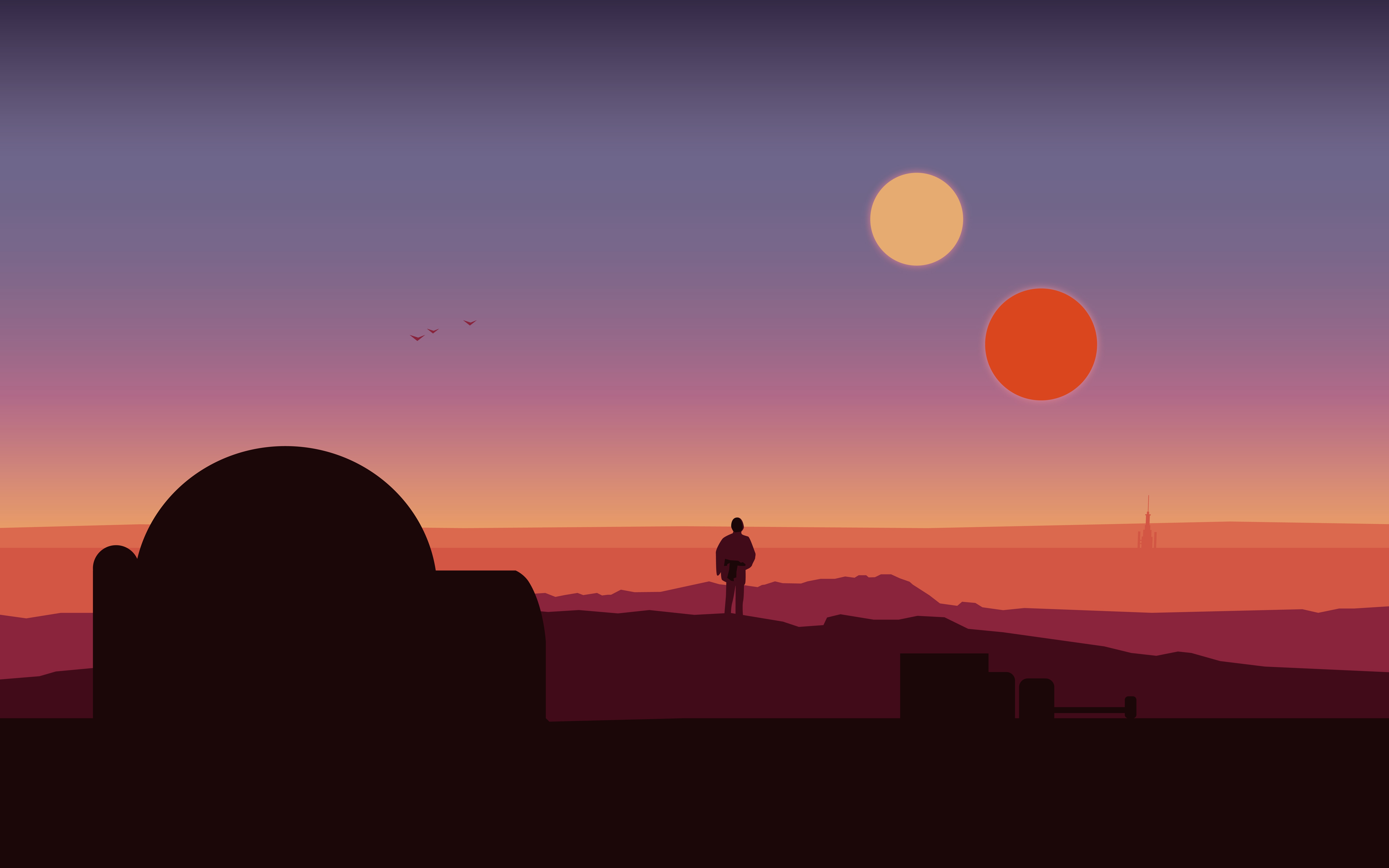 Star Wars, Luke Skywalker, Jedi, artwork, HD Wallpaper