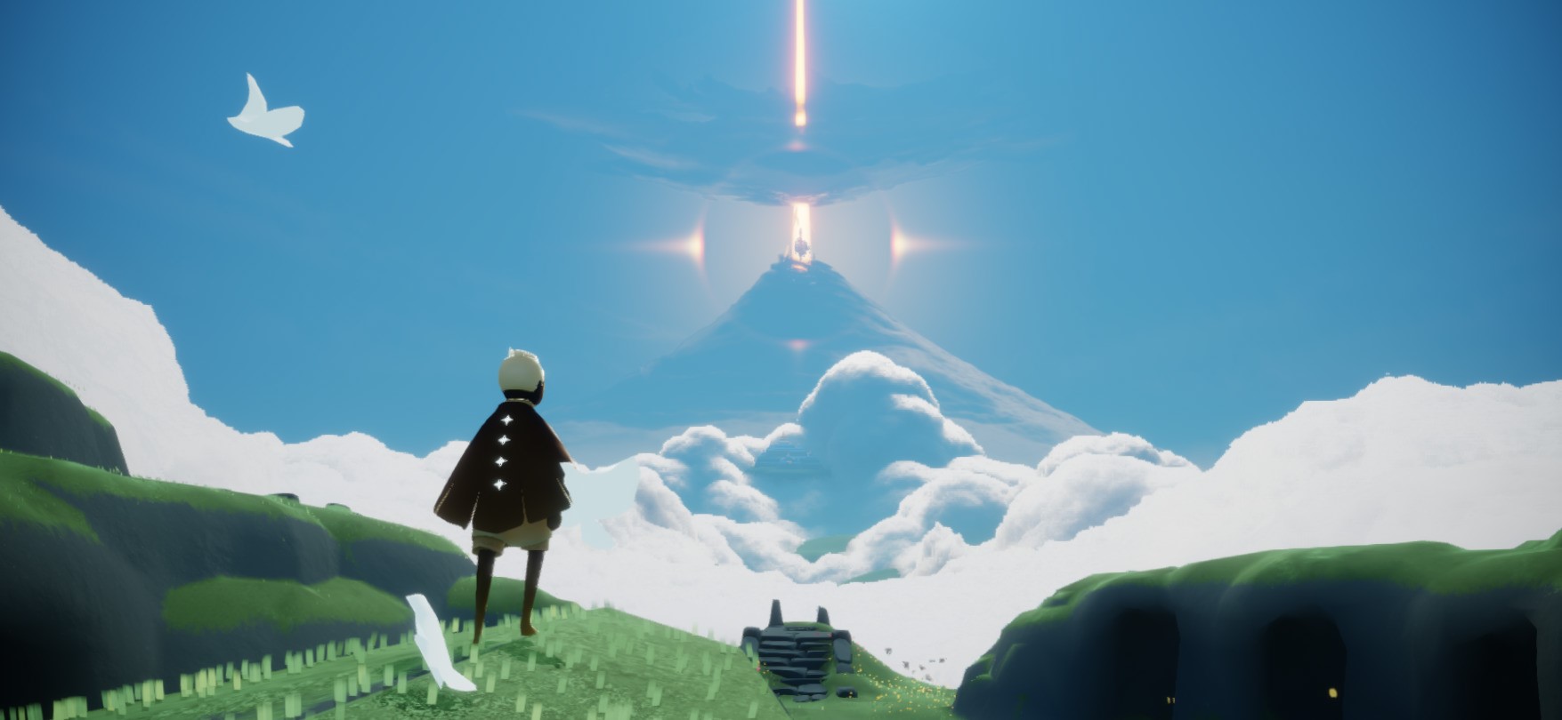 Sky (game), video games, screen shot, landscape, HD Wallpaper