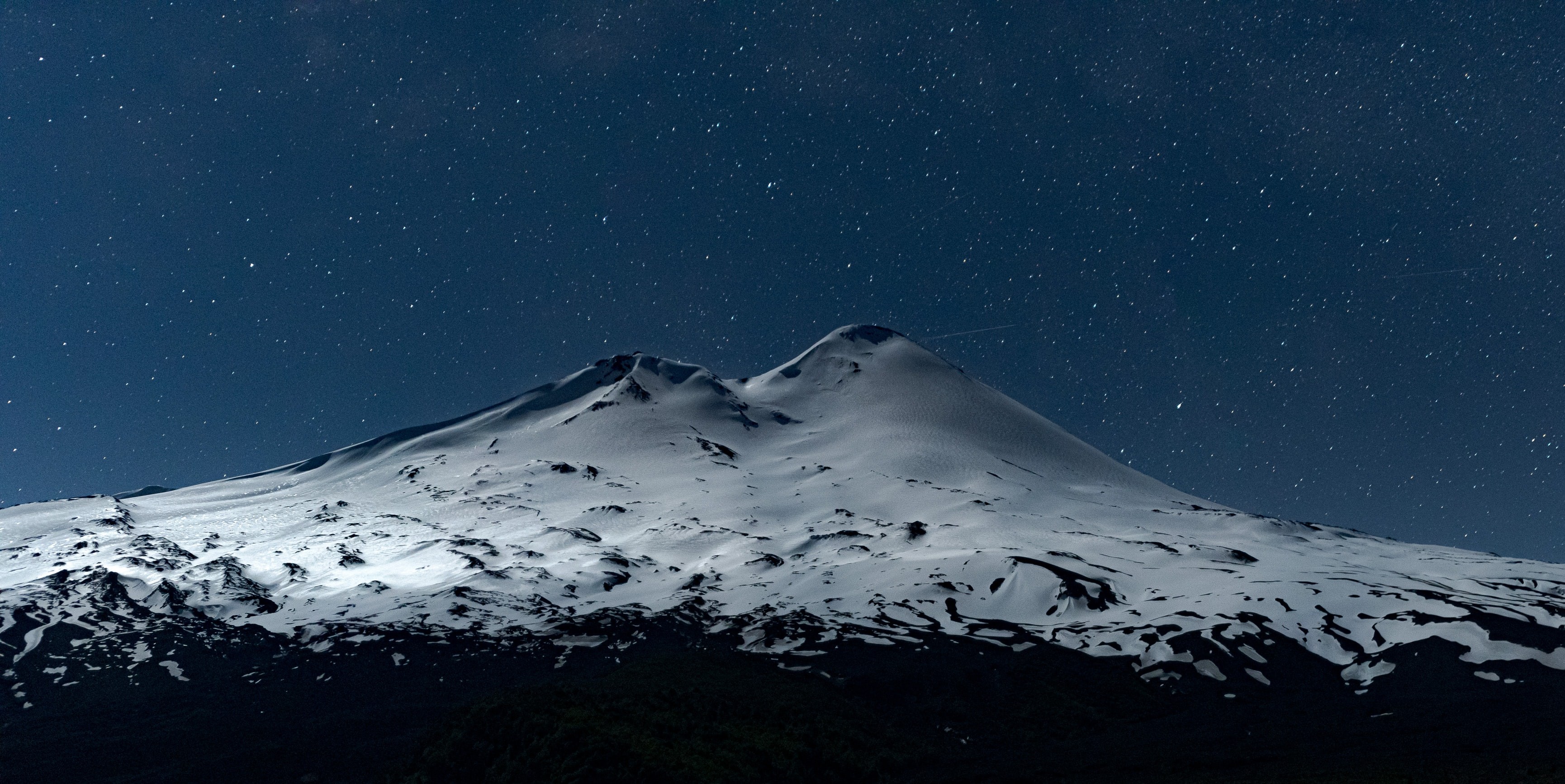 Unsplash, snow, mountain top, HD Wallpaper