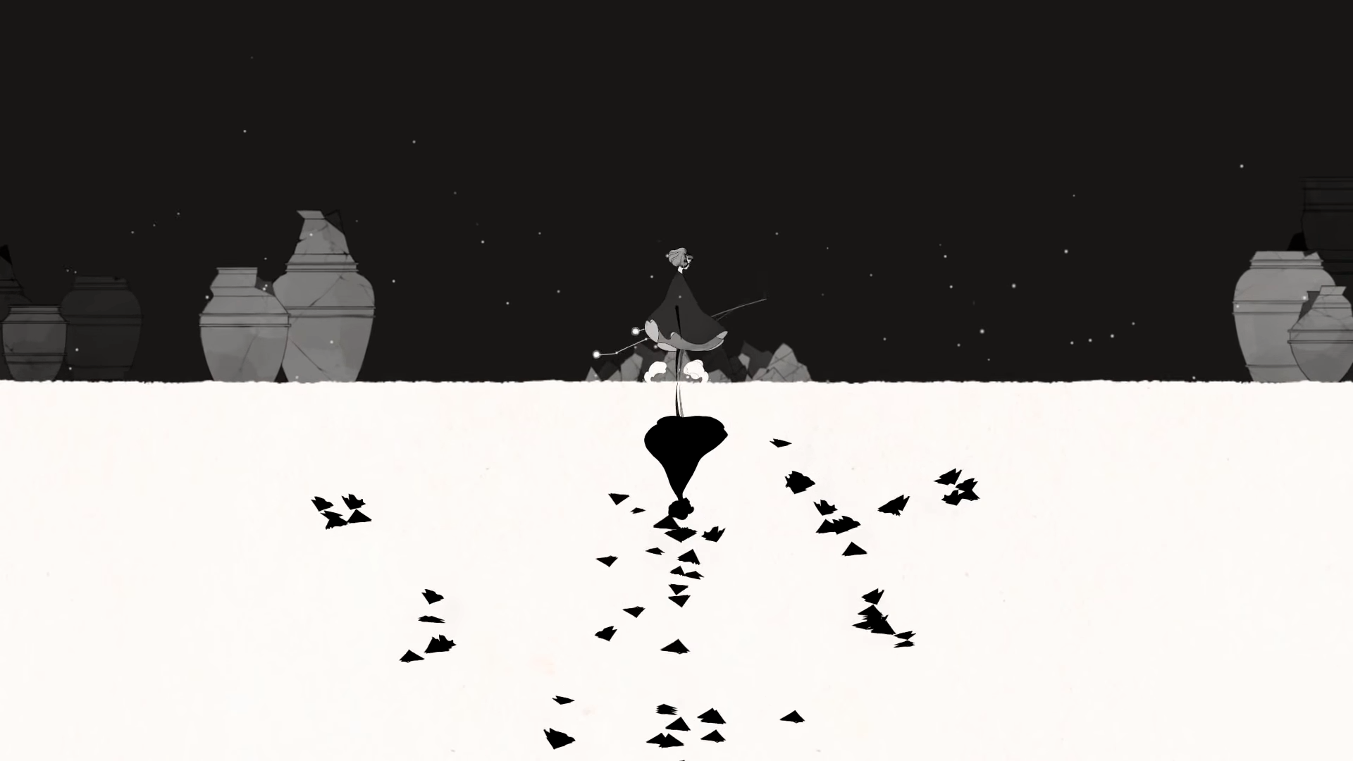 drawing, minimalism, Gris (Video Game), HD Wallpaper