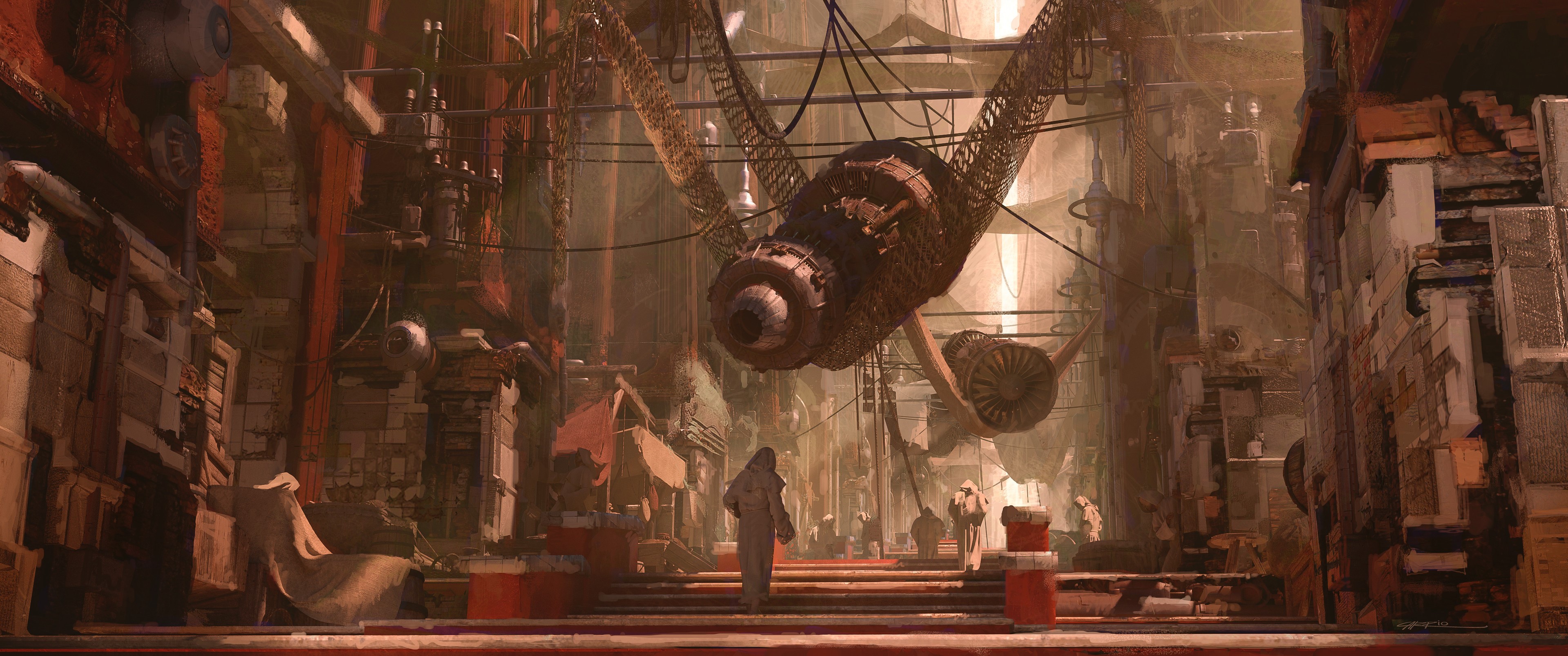 artwork, fantasy art, Pablo Carpio, ArtStation, HD Wallpaper