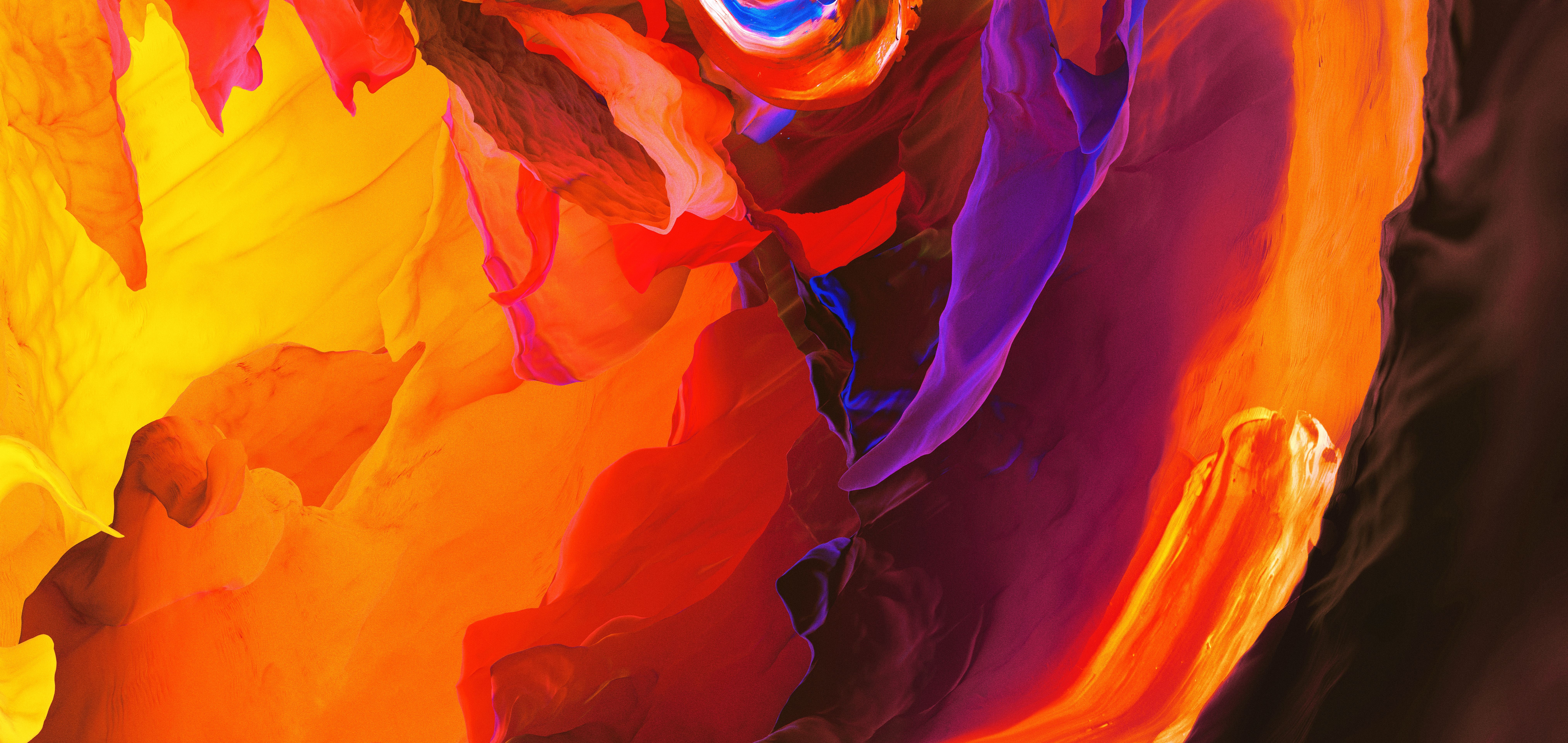 abstract, sandstone, shapes, colorful, HD Wallpaper