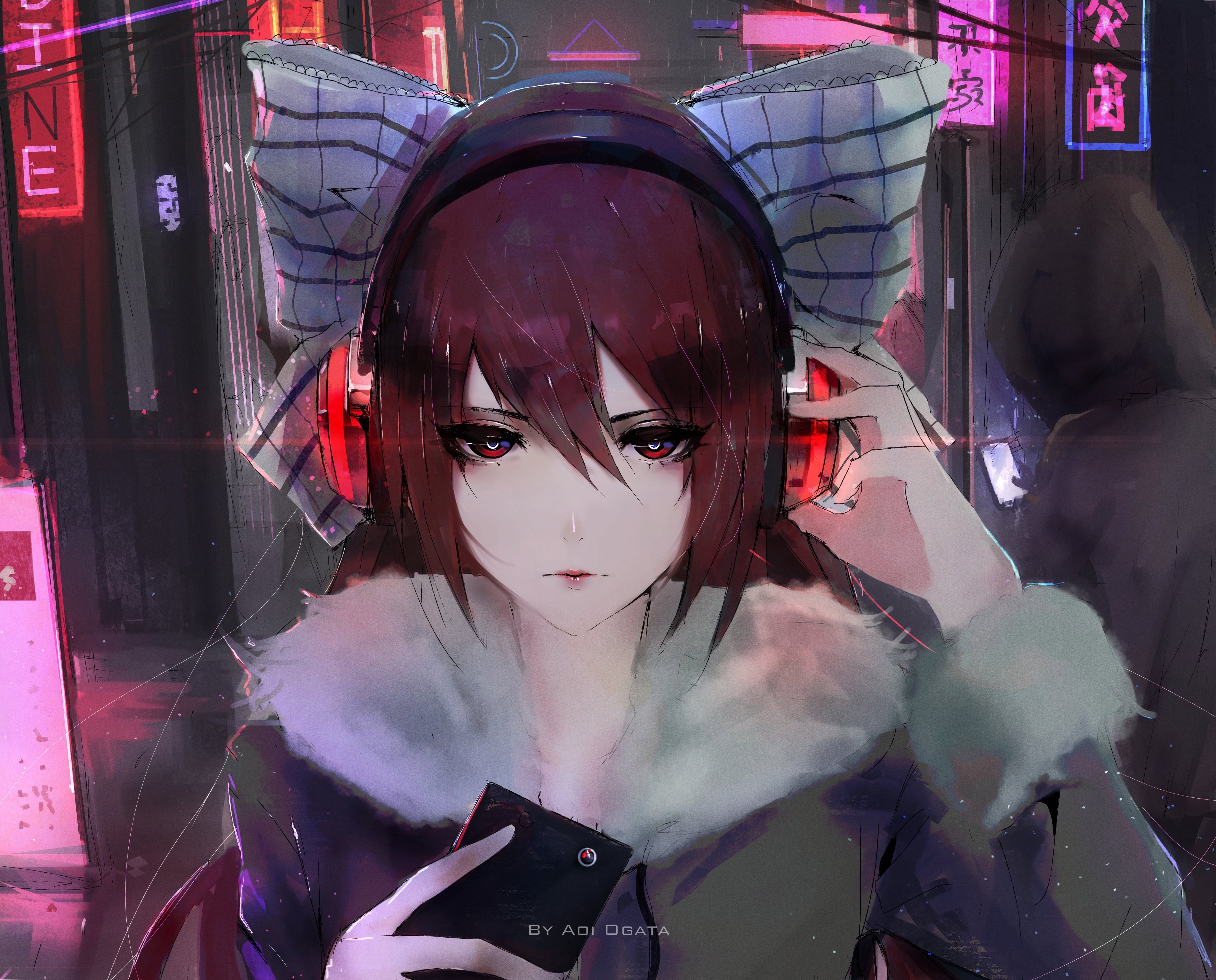 portrait, digital art, HD Wallpaper