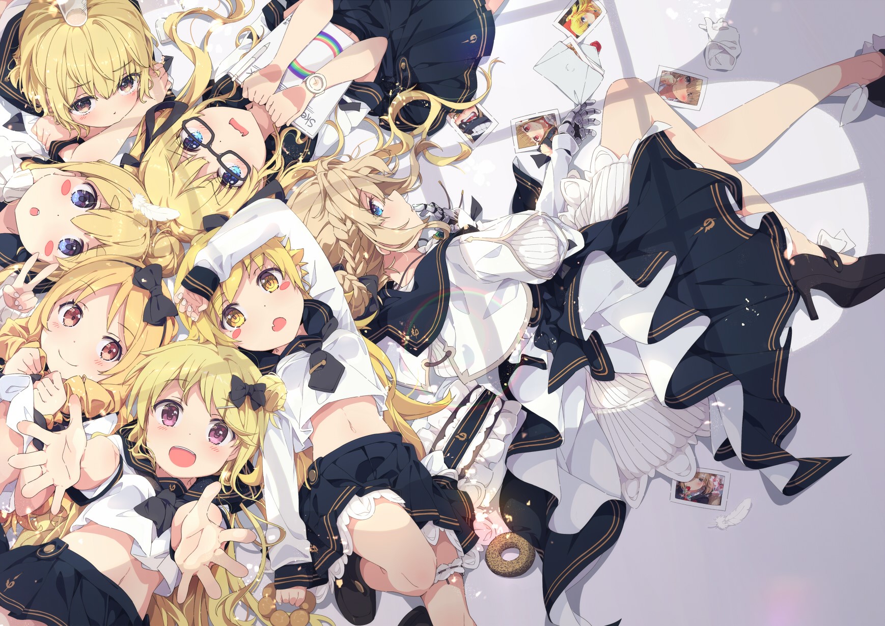 anime, anime girls, digital art, artwork, 2D, portrait, HD Wallpaper