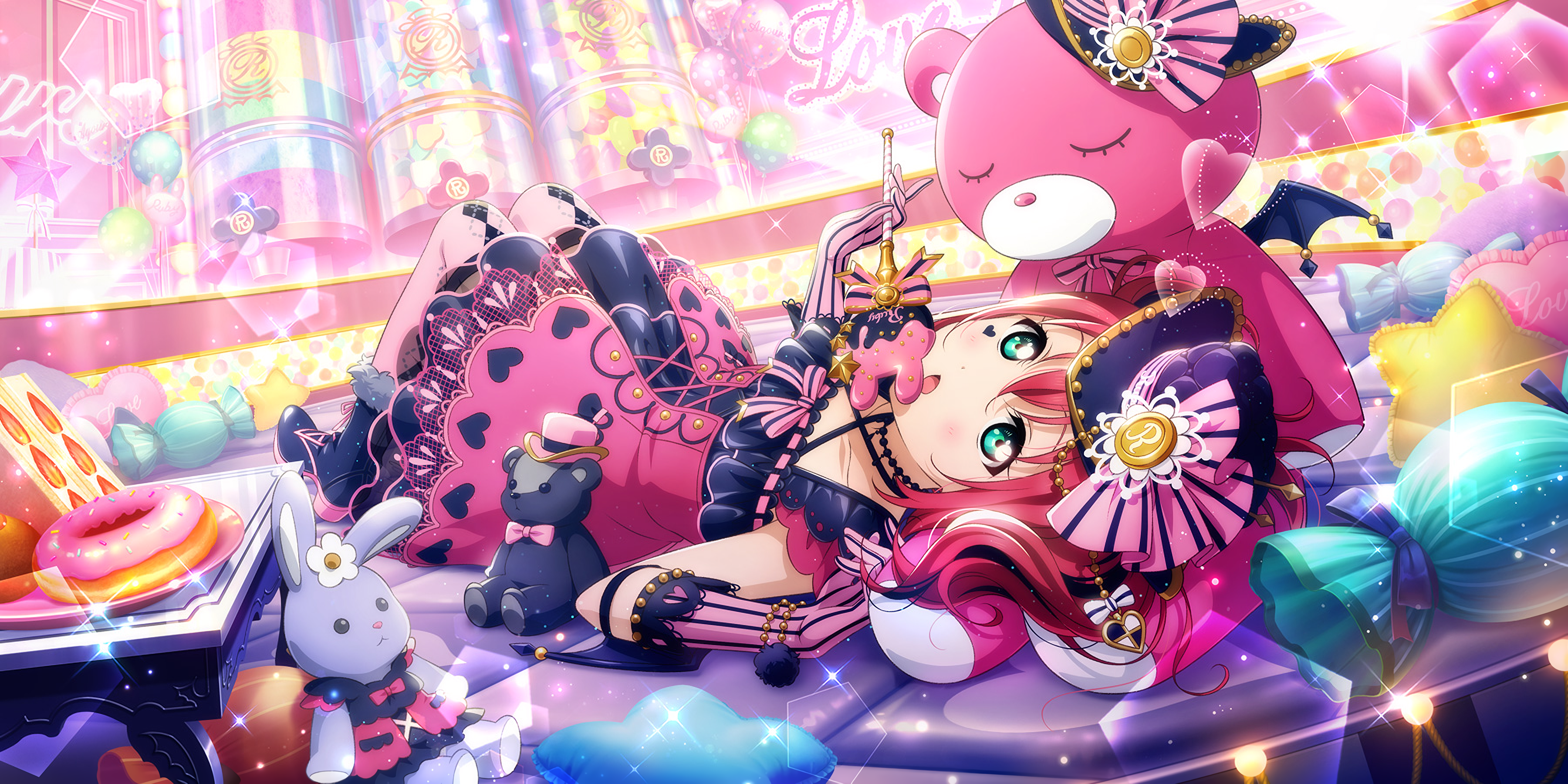 Love Live Series, Love Live!, Love Live! Sunshine, anime girls, Kurosawa Ruby, HD Wallpaper