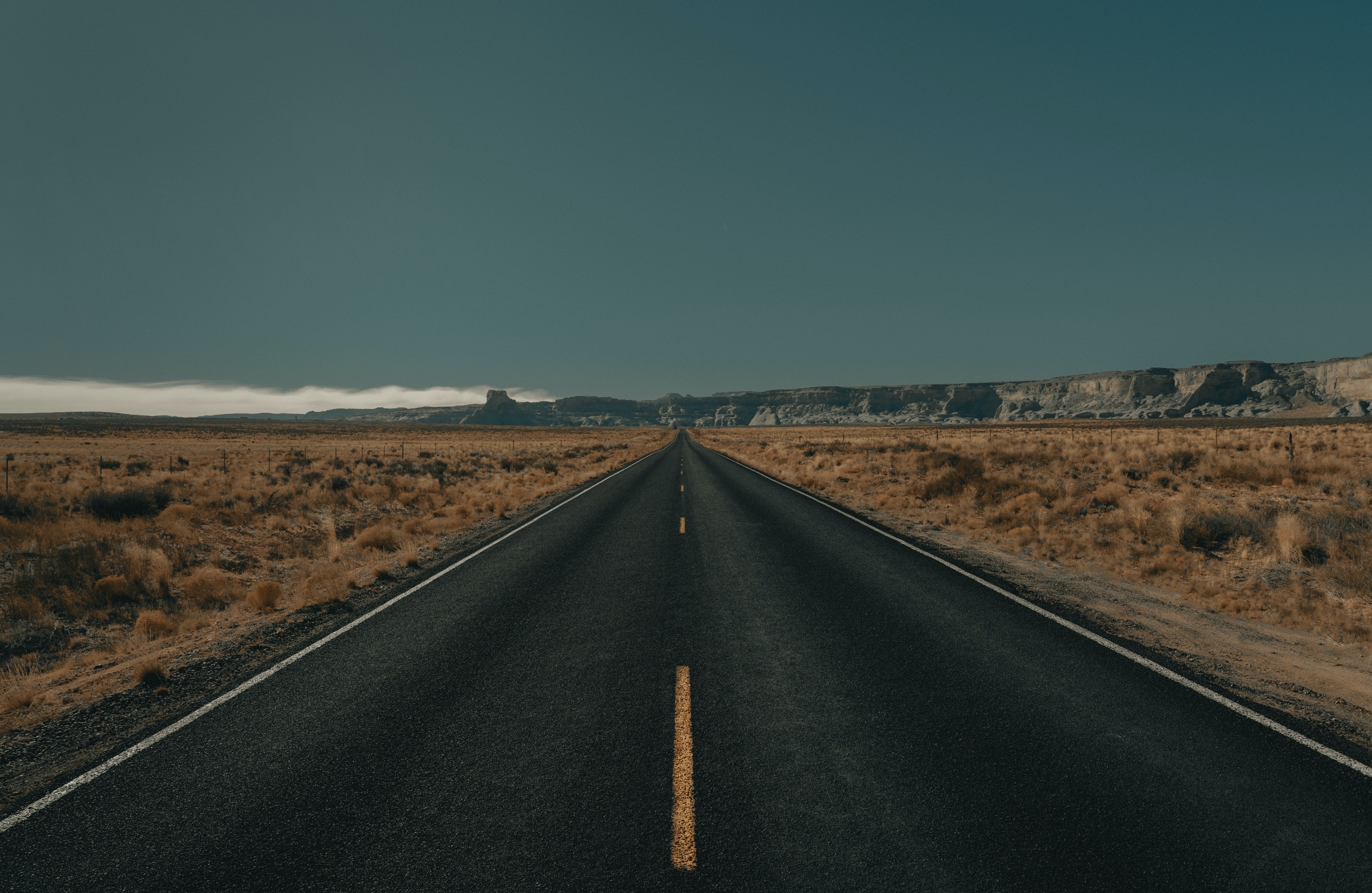 nature, mountains, road, landscape, asphalt, HD Wallpaper
