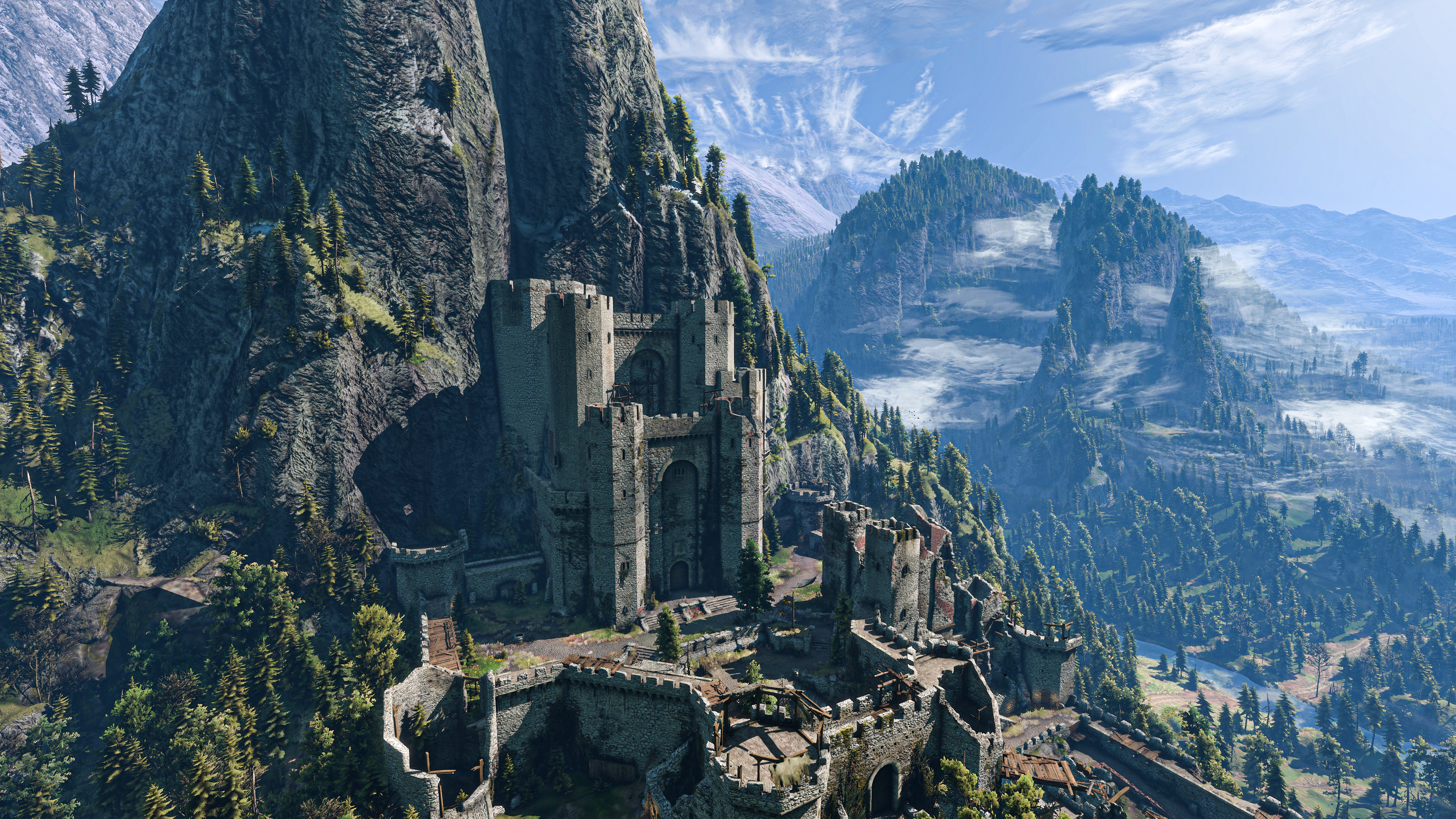The Witcher, The Witcher 3: Wild Hunt, Kaer Morhen, CD Projekt RED, video games, HD Wallpaper