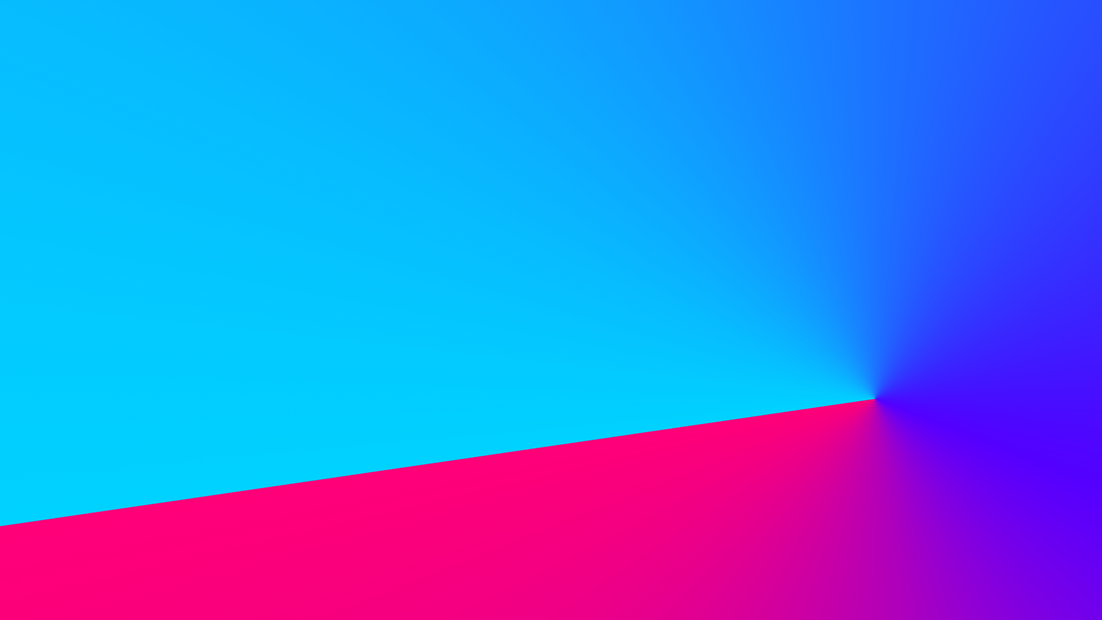 gradient, minimalism, simple, cyan, magenta, HD Wallpaper