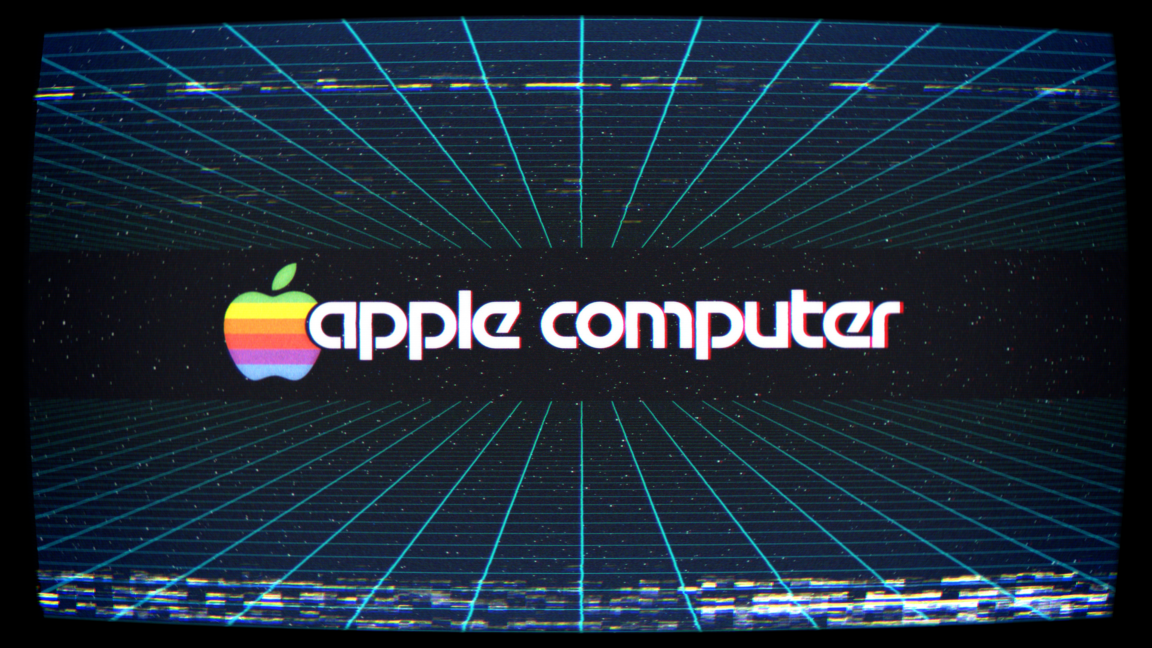 Apple Computer, computer, technology, TV, Retro computers, HD Wallpaper