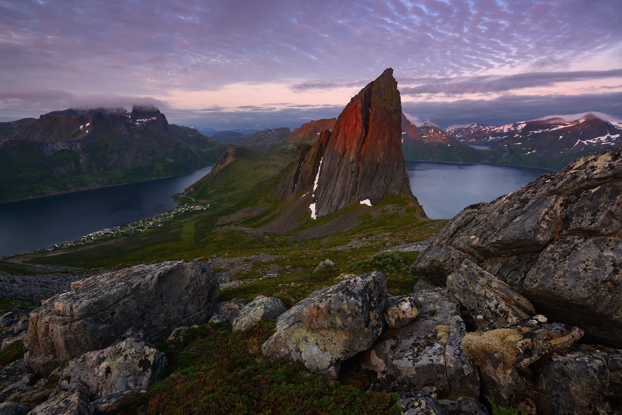 Norway, landscape, nature, rock, stones, HD Wallpaper