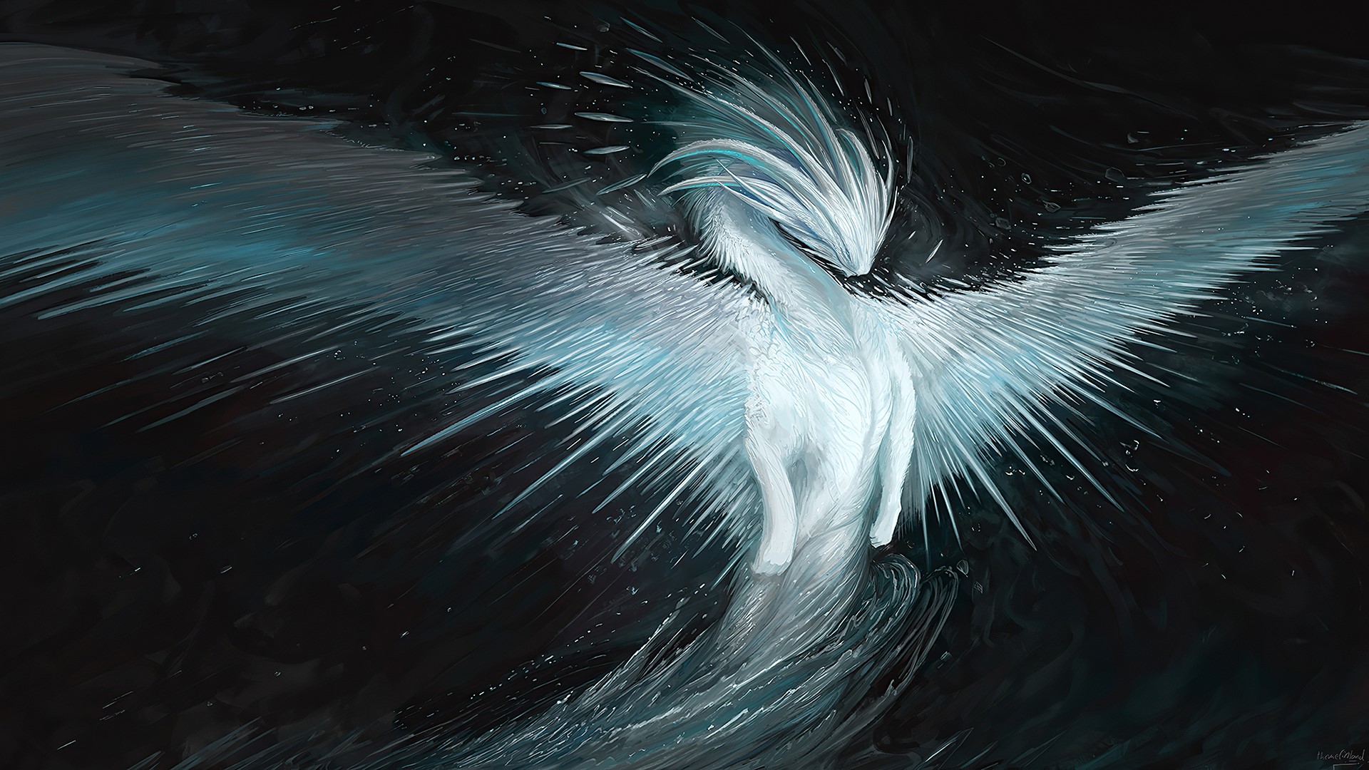 digital art, dragon, fantasy art, artwork, creature, HD Wallpaper