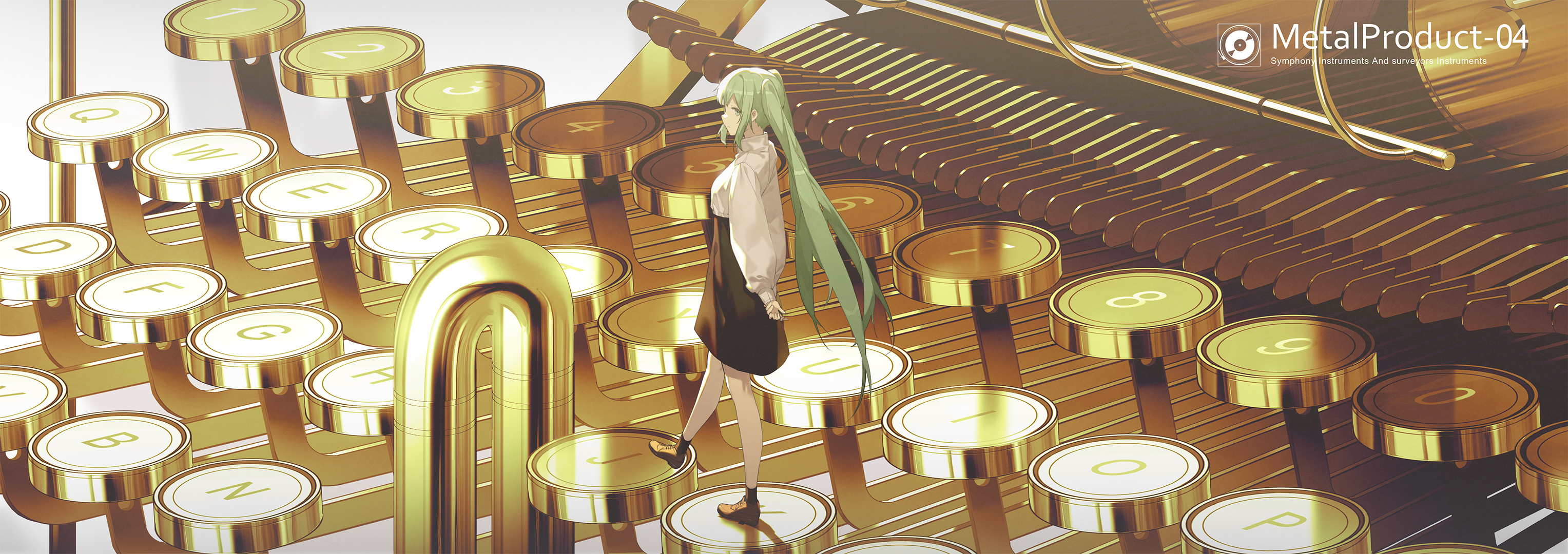 Vocaloid, Hatsune Miku, anime, HD Wallpaper