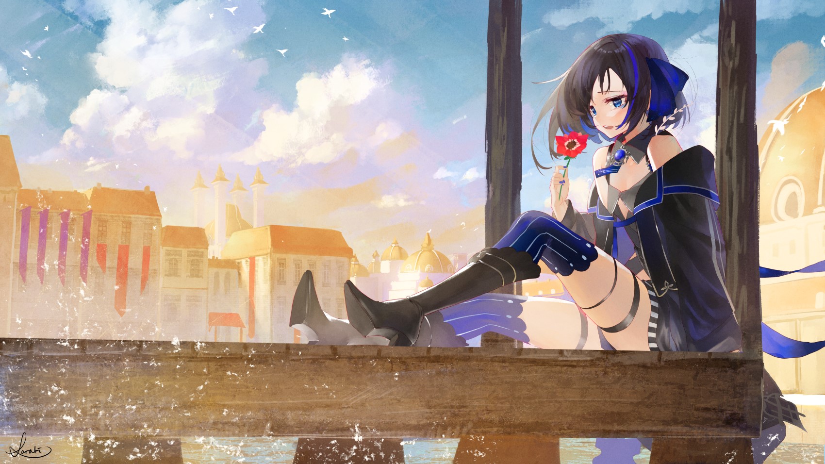 anime, anime girls, digital art, artwork, 2D, HD Wallpaper