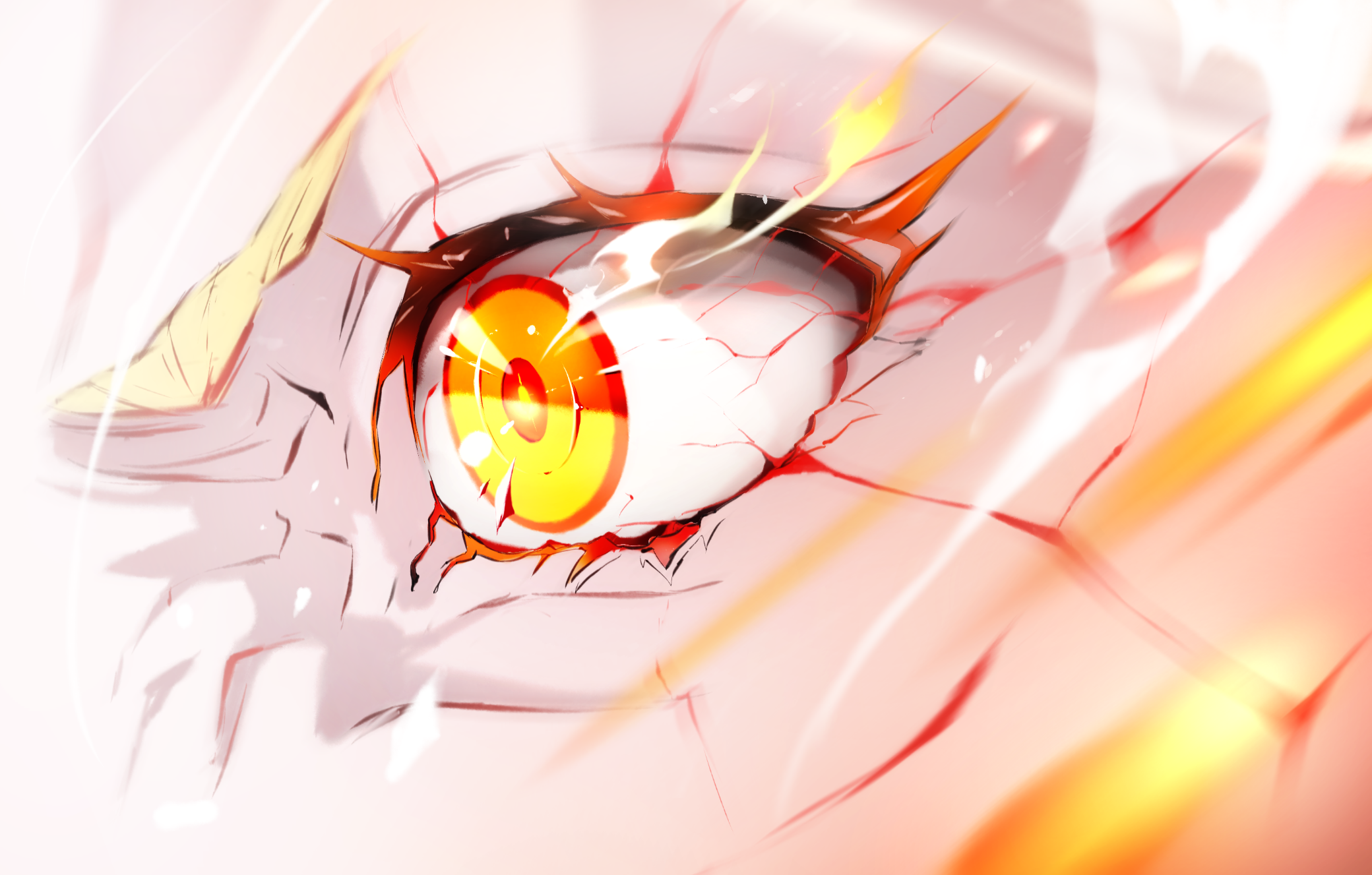 anime, anime girls, digital art, artwork, 2D, portrait, eyes, yellow eyes, Quetzalcoatl (FGO), Hoshizaki Reita, HD Wallpaper