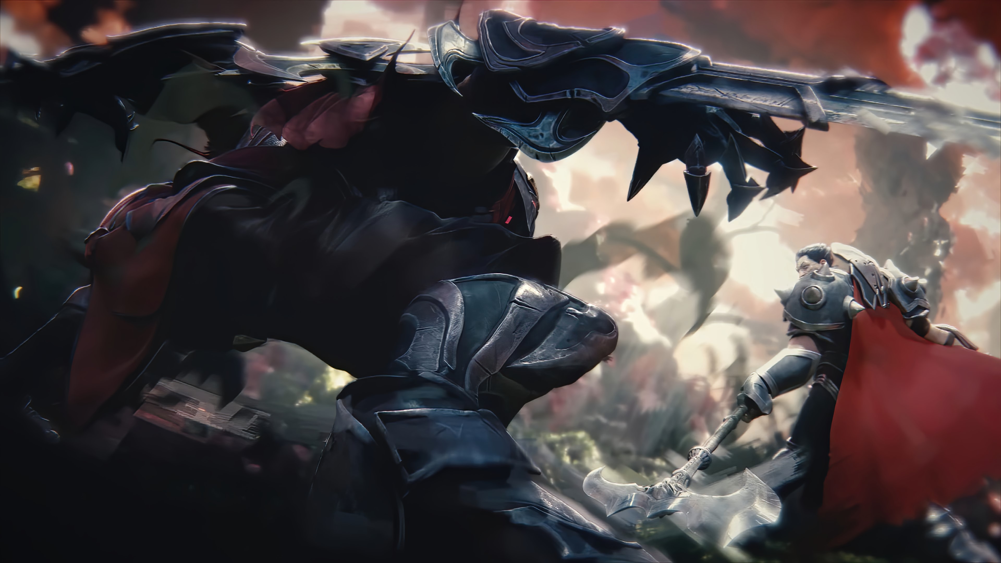 Legends of Runeterra, League of Legends, PC gaming, fantasy art, dutch tilt, HD Wallpaper