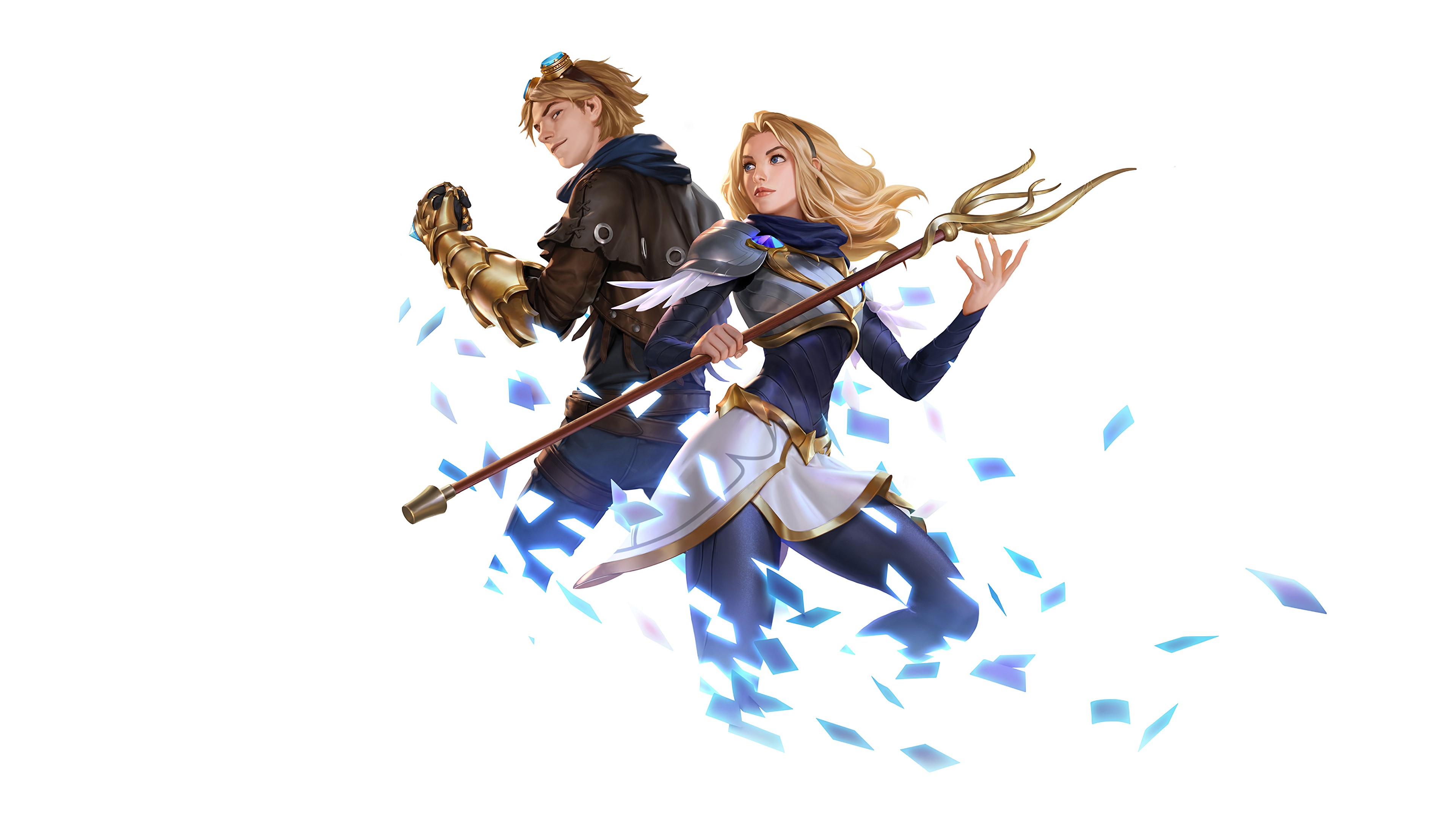 Legends of Runeterra, League of Legends, PC gaming, fantasy art, fantasy girl, simple background, HD Wallpaper