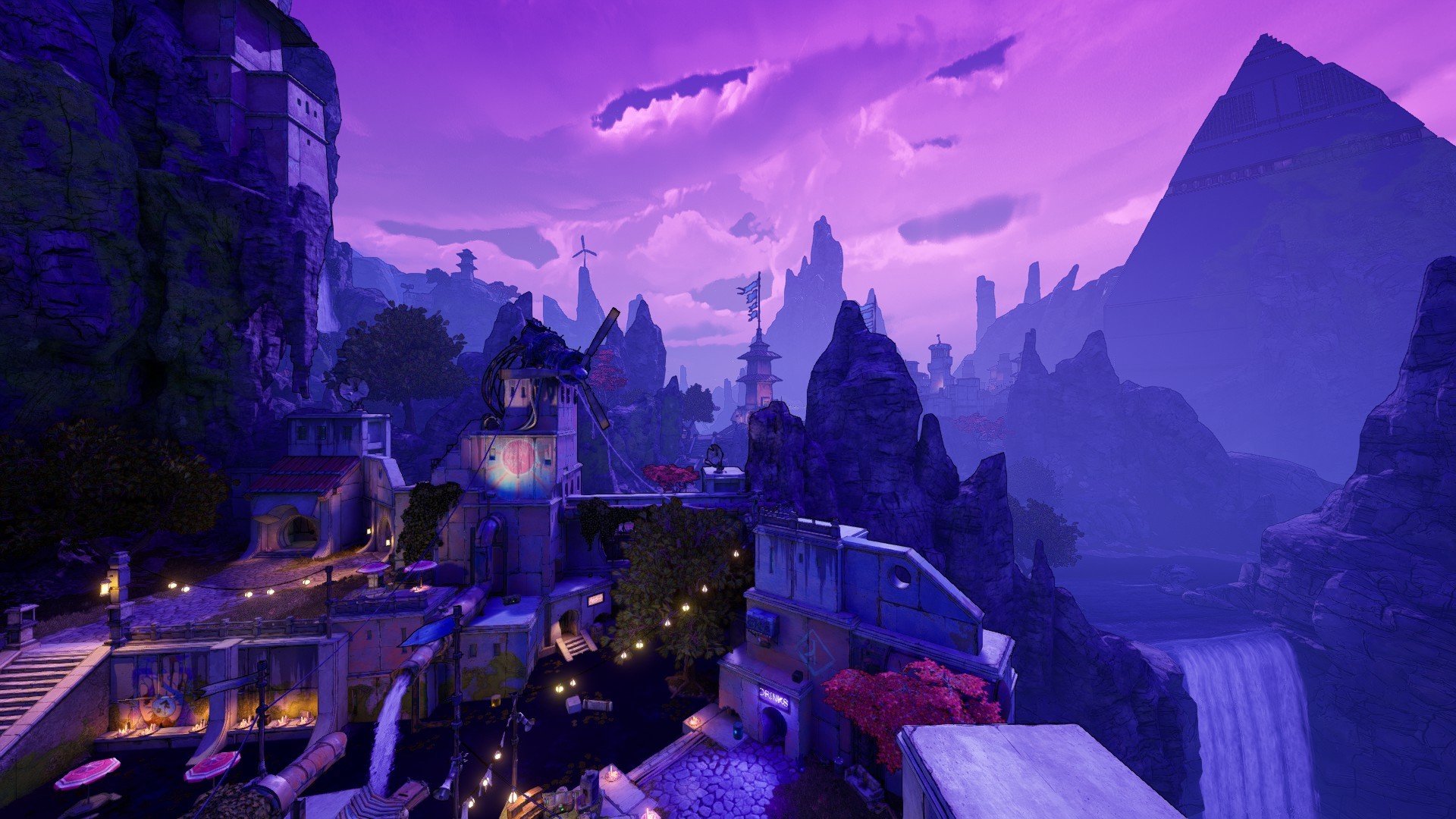 Borderlands 3, video games, screen shot, Moon, Sun, HD Wallpaper