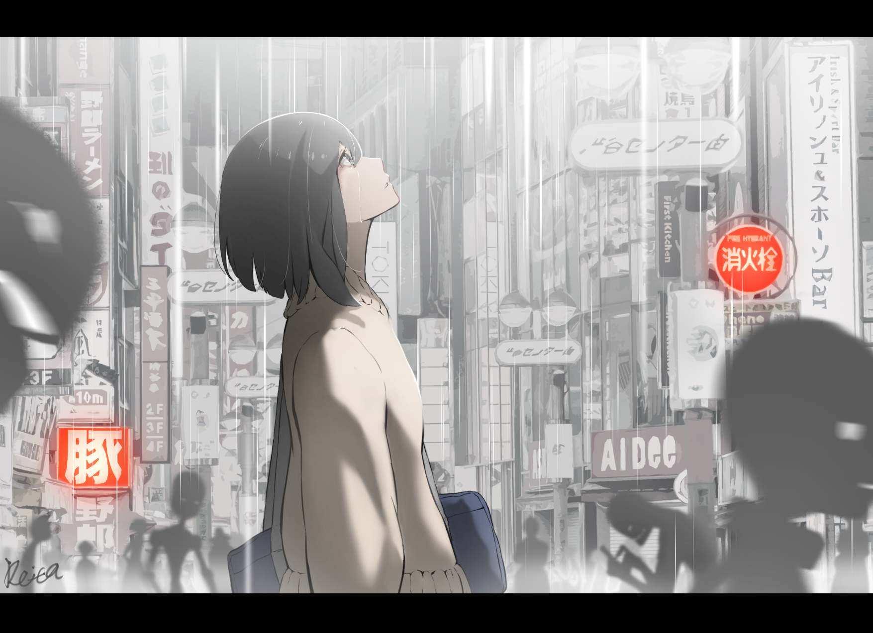 anime, anime girls, digital art, artwork, 2D, portrait, HD Wallpaper