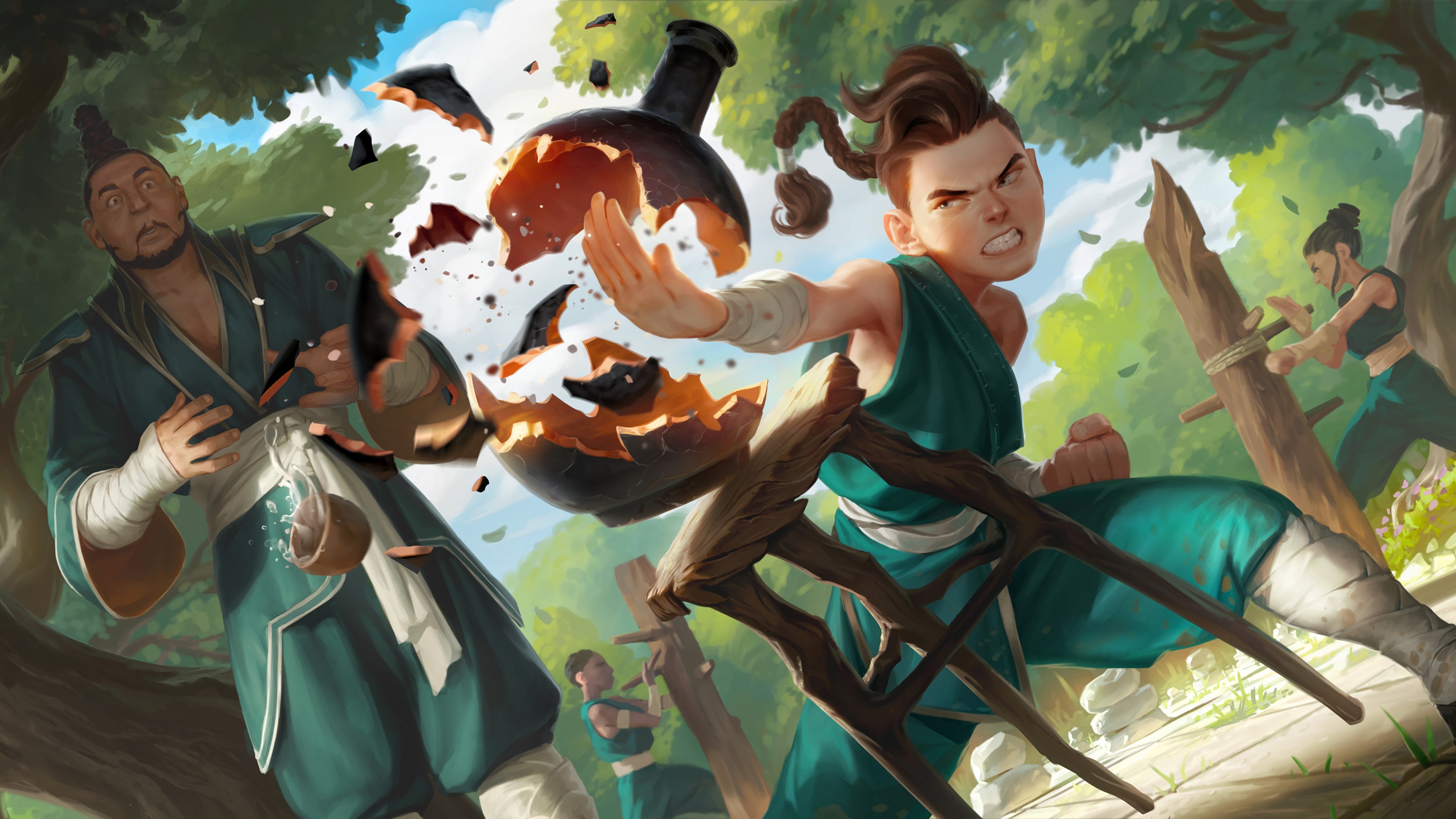 Legends of Runeterra, League of Legends, PC gaming, fantasy girl, fantasy art, HD Wallpaper