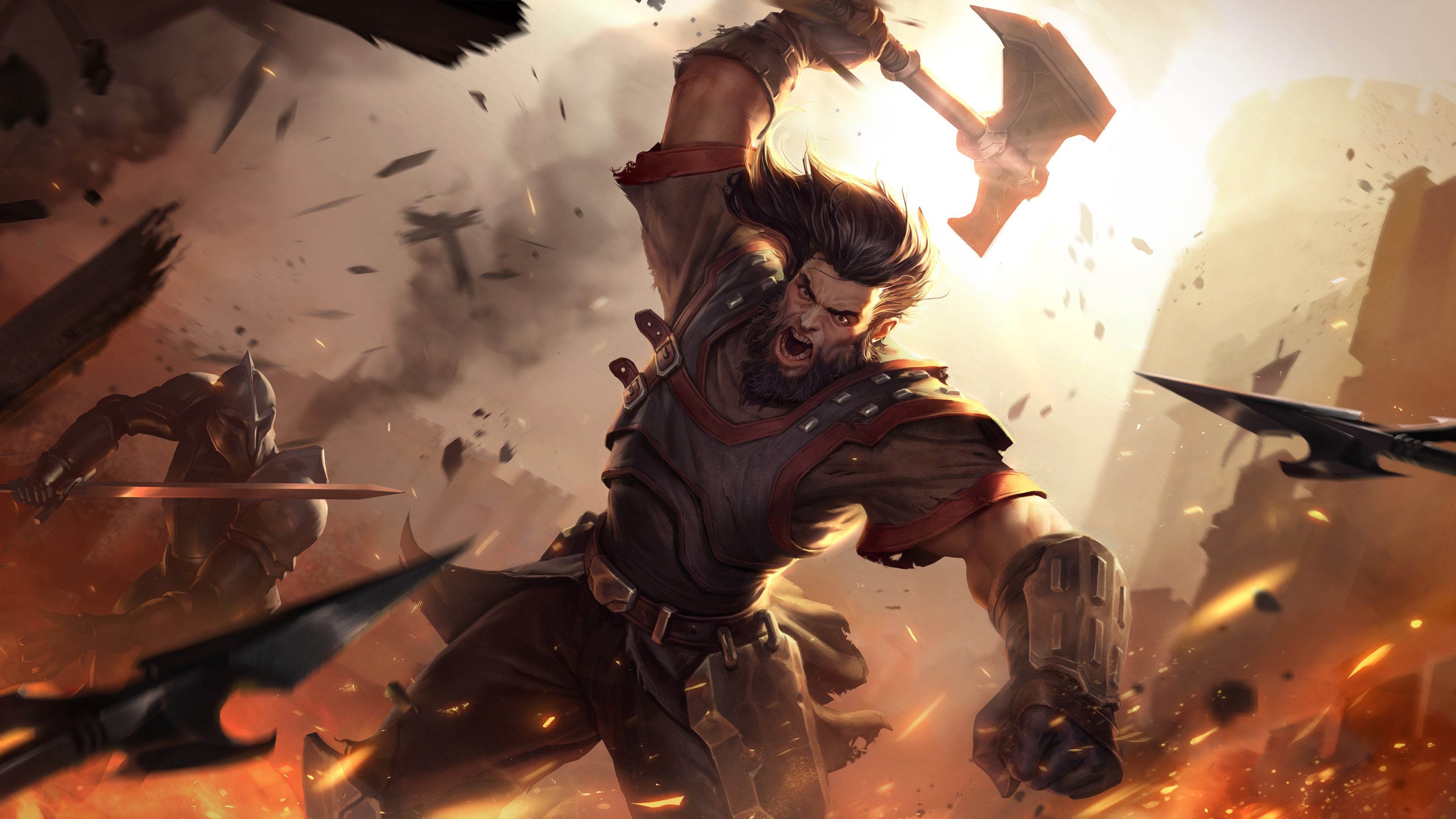 Legends of Runeterra, League of Legends, PC gaming, fantasy art, HD Wallpaper