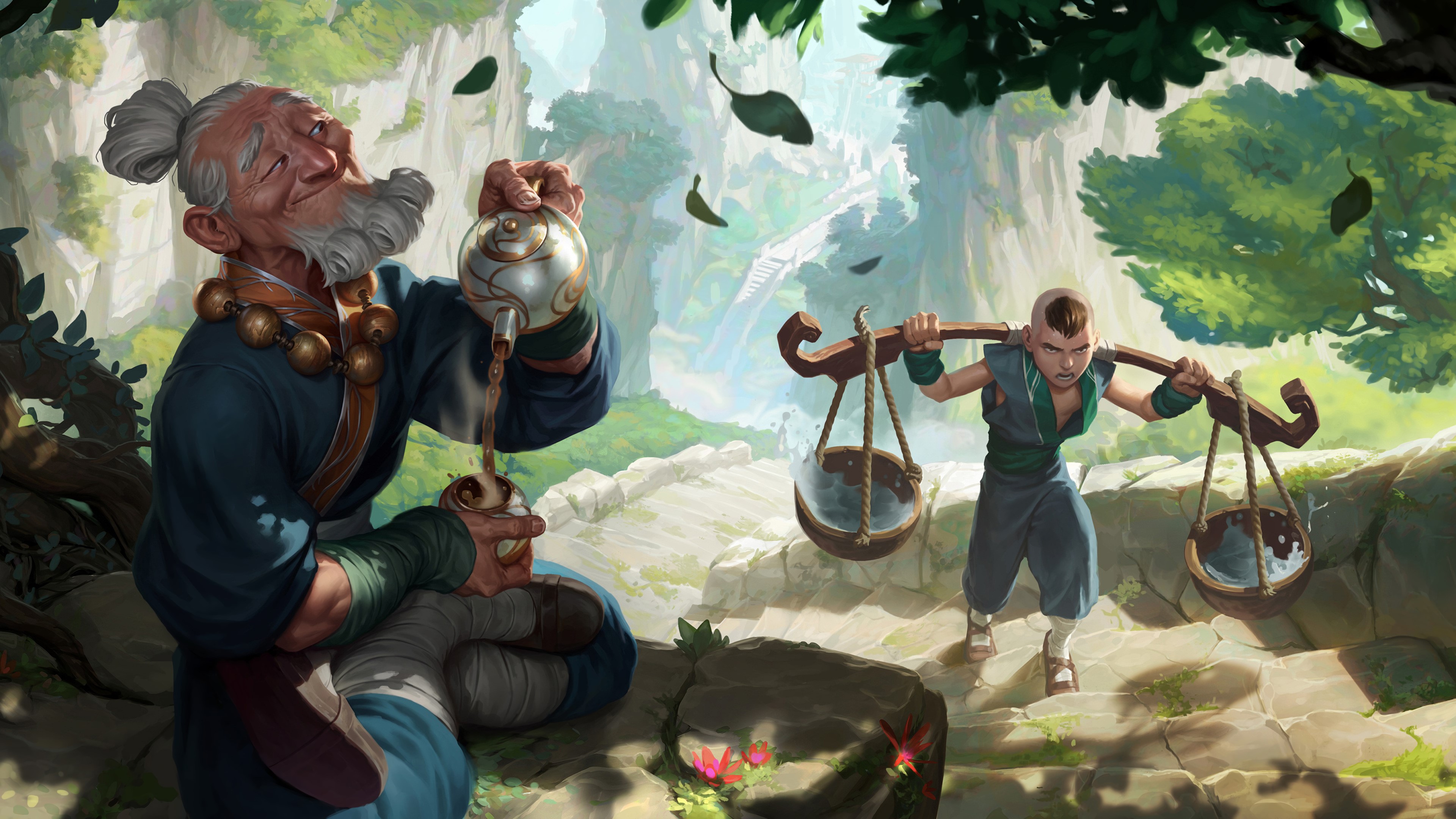 Legends of Runeterra, League of Legends, fantasy art, PC gaming, HD Wallpaper