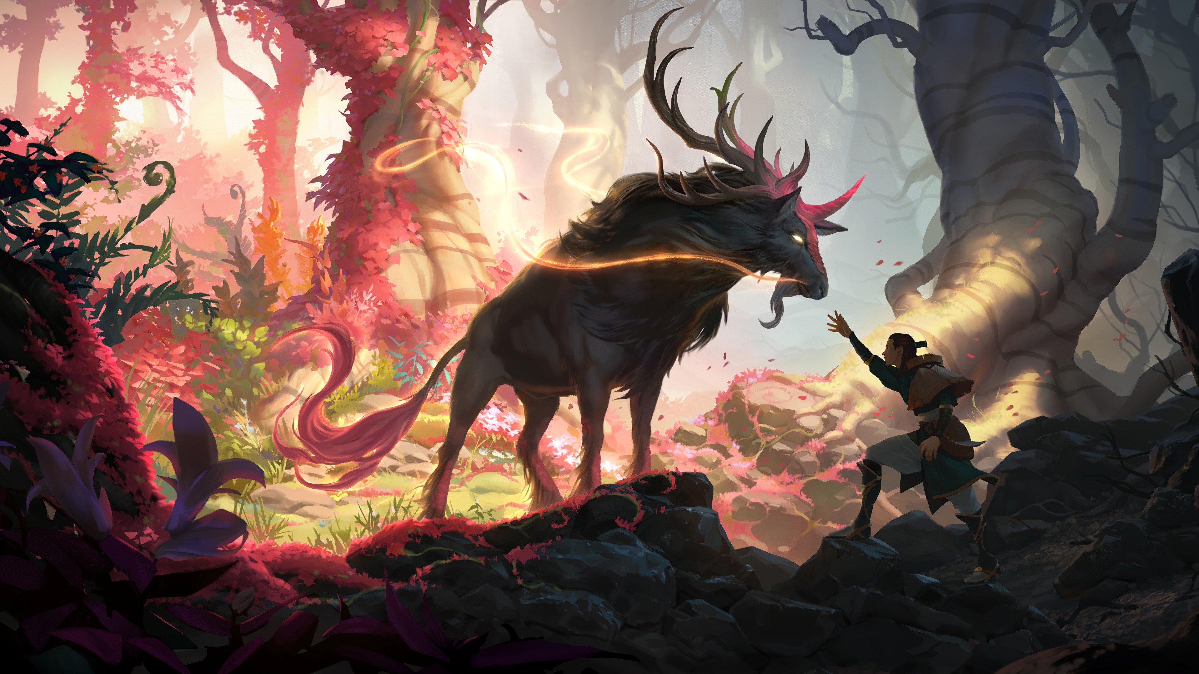 Legends of Runeterra, League of Legends, PC gaming, fantasy art, HD Wallpaper