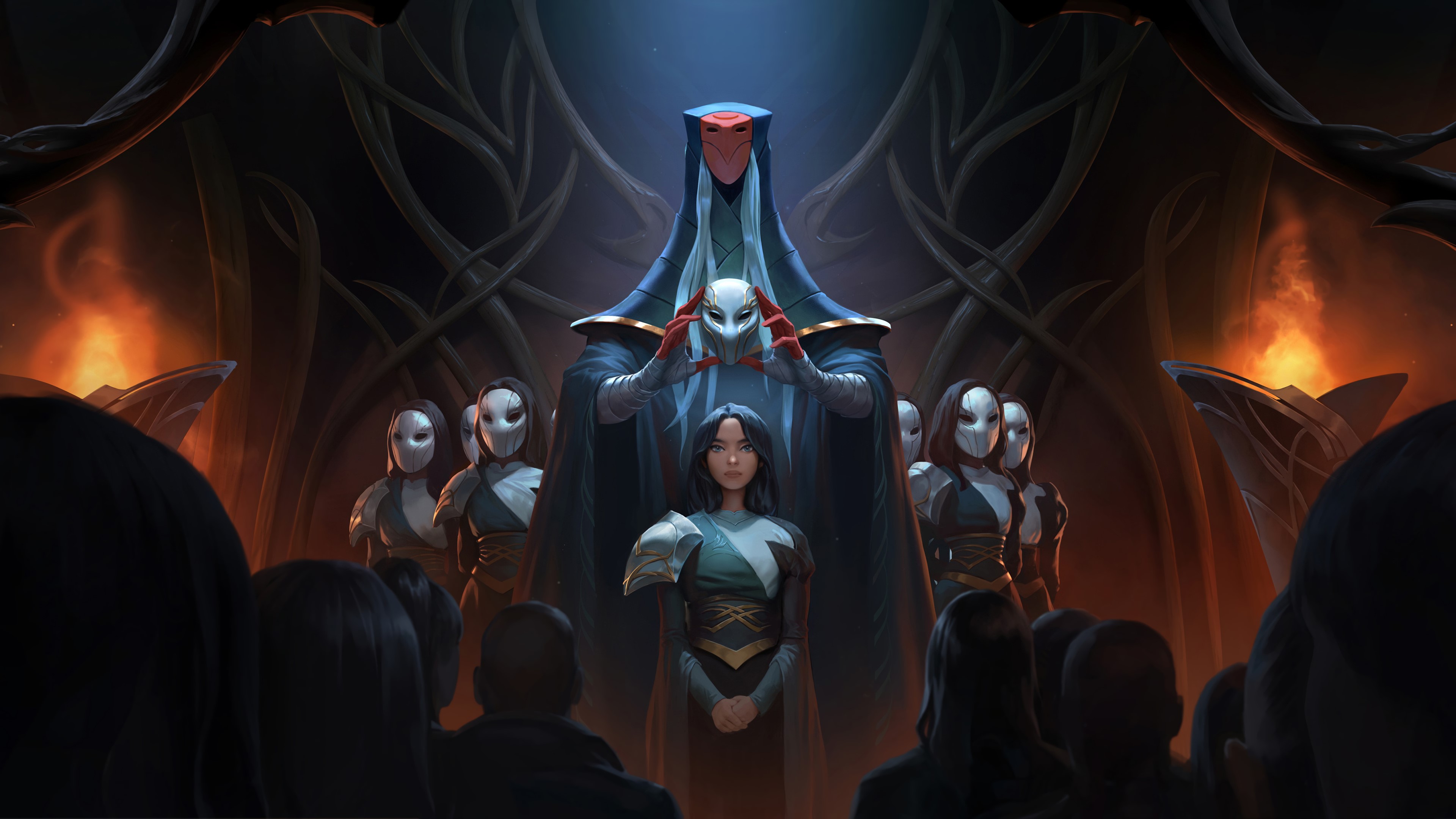 Legends of Runeterra, League of Legends, PC gaming, fantasy art, HD Wallpaper