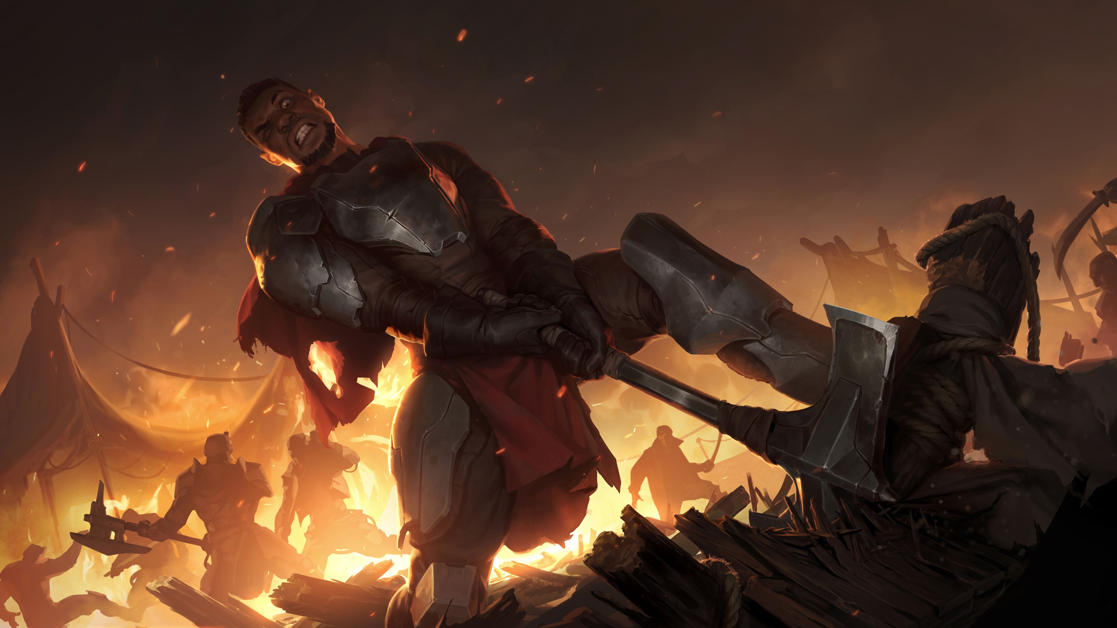 Legends of Runeterra, League of Legends, PC gaming, fantasy art, HD Wallpaper