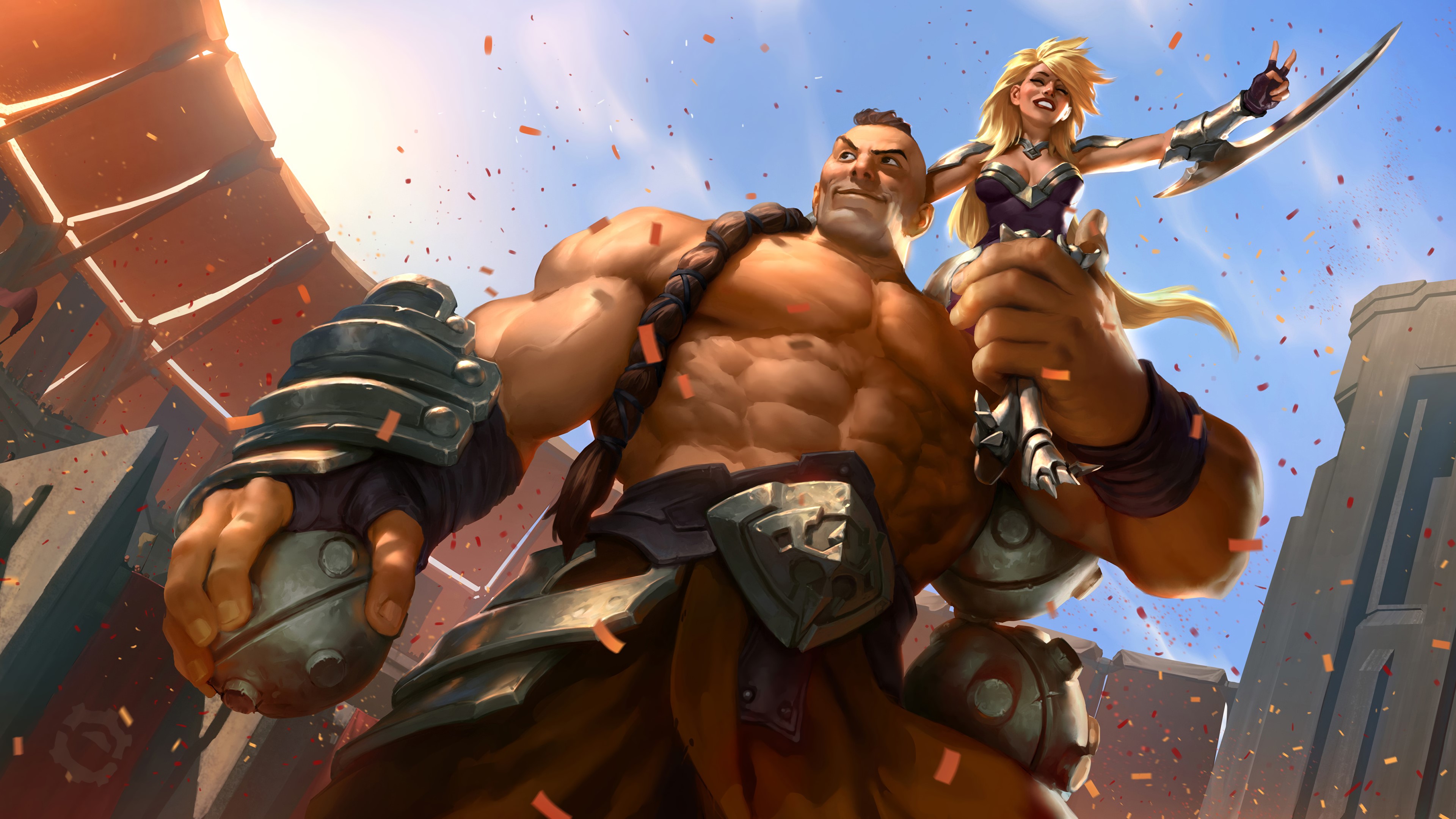 Legends of Runeterra, League of Legends, PC gaming, fantasy art, HD Wallpaper